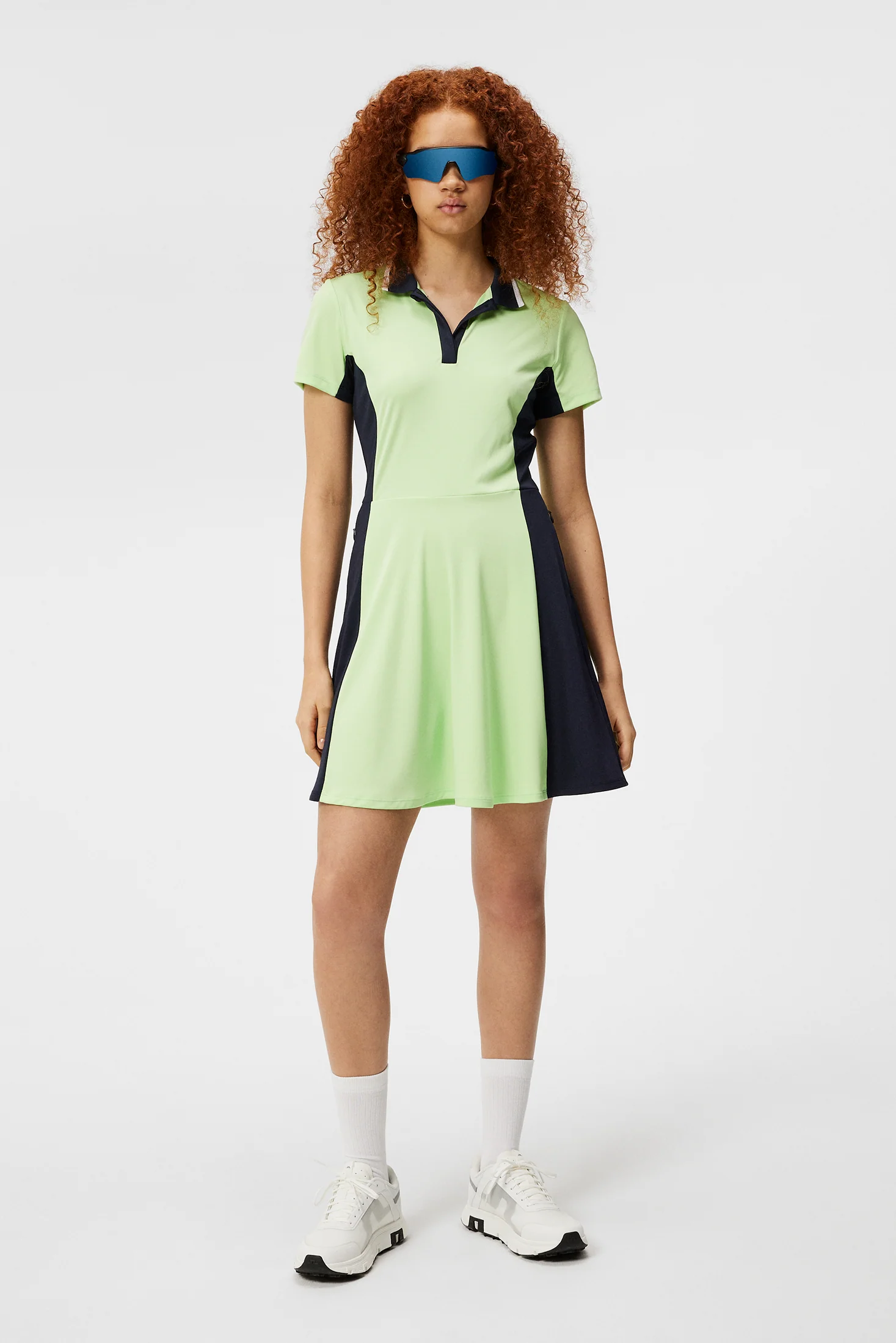 Dolores Dress / Paradise Green - Image 4