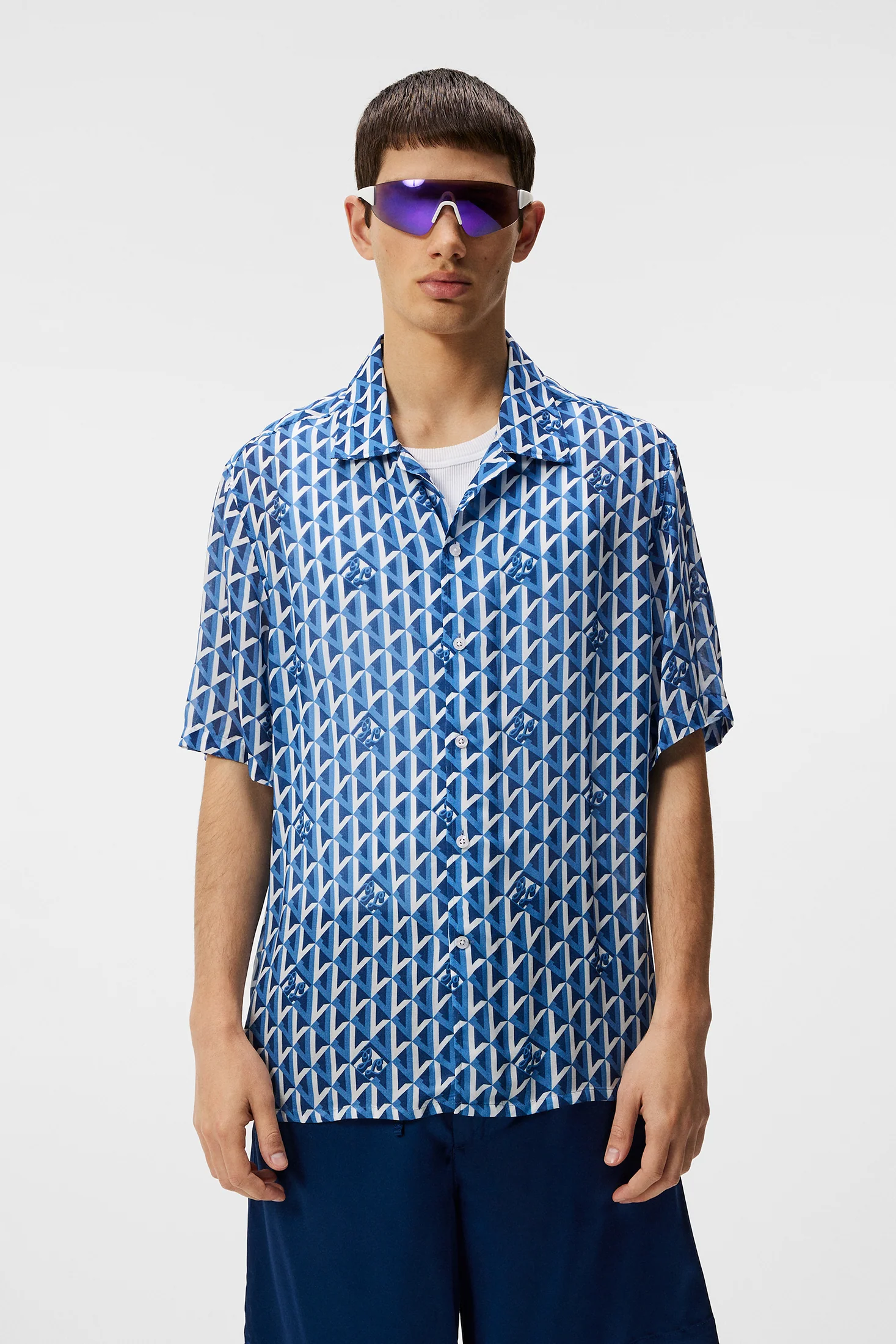 Donso Airy Island Geo Shirt / Island Geo Jasper - Image 2