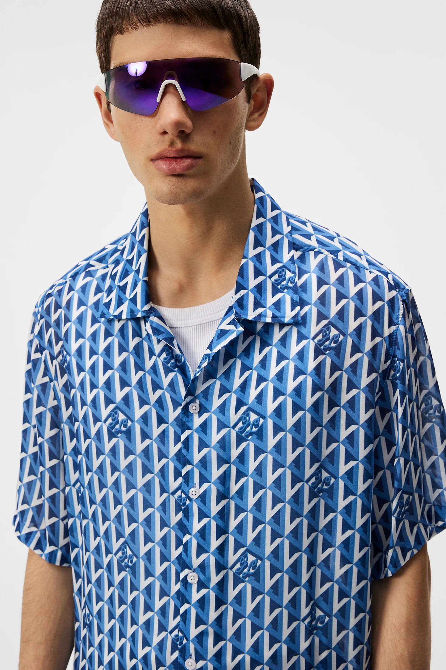 Donso Airy Island Geo Shirt / Island Geo Jasper - Image 5