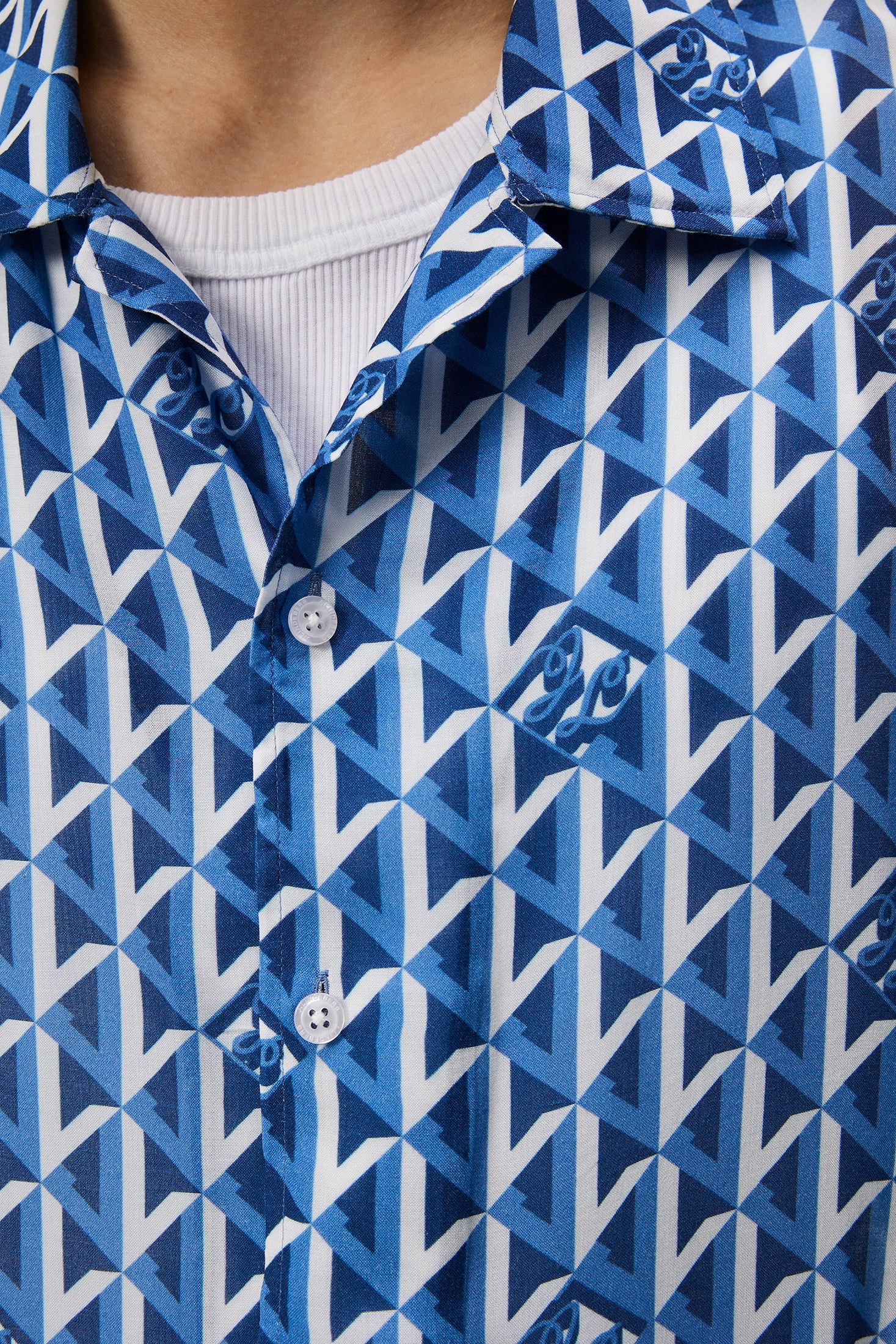 Donso Airy Island Geo Shirt / Island Geo Jasper - Image 6