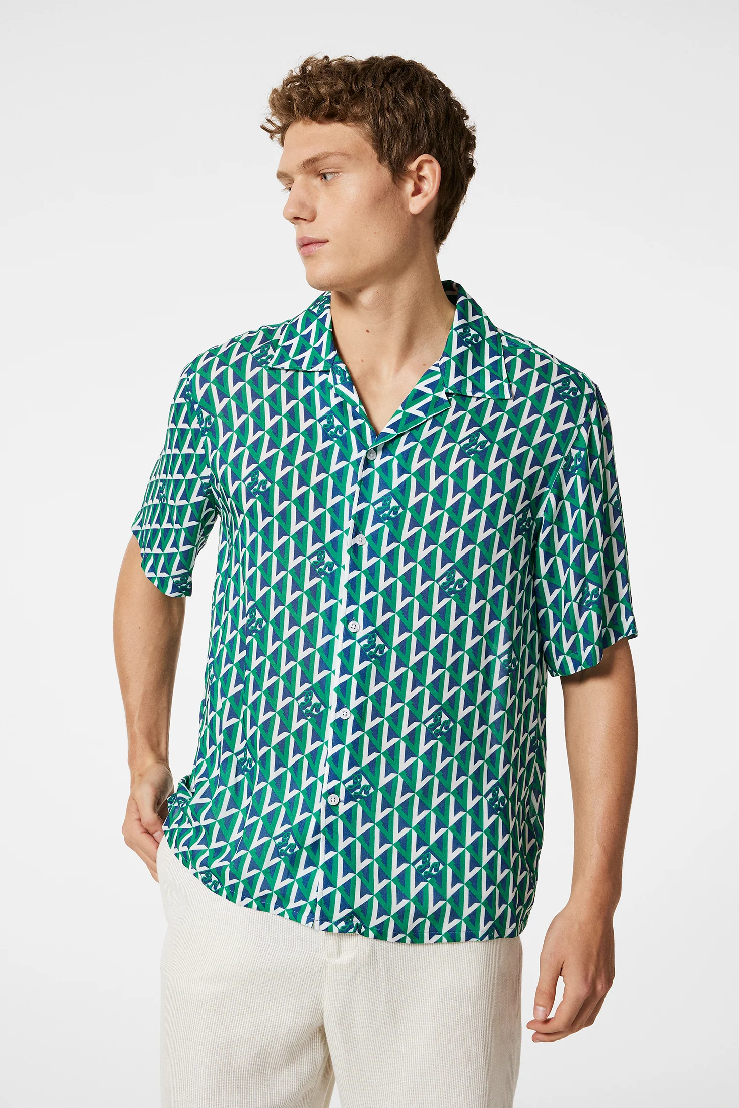 Donso Airy Island Geo Shirt / Island Geo Jellybean - Image 2