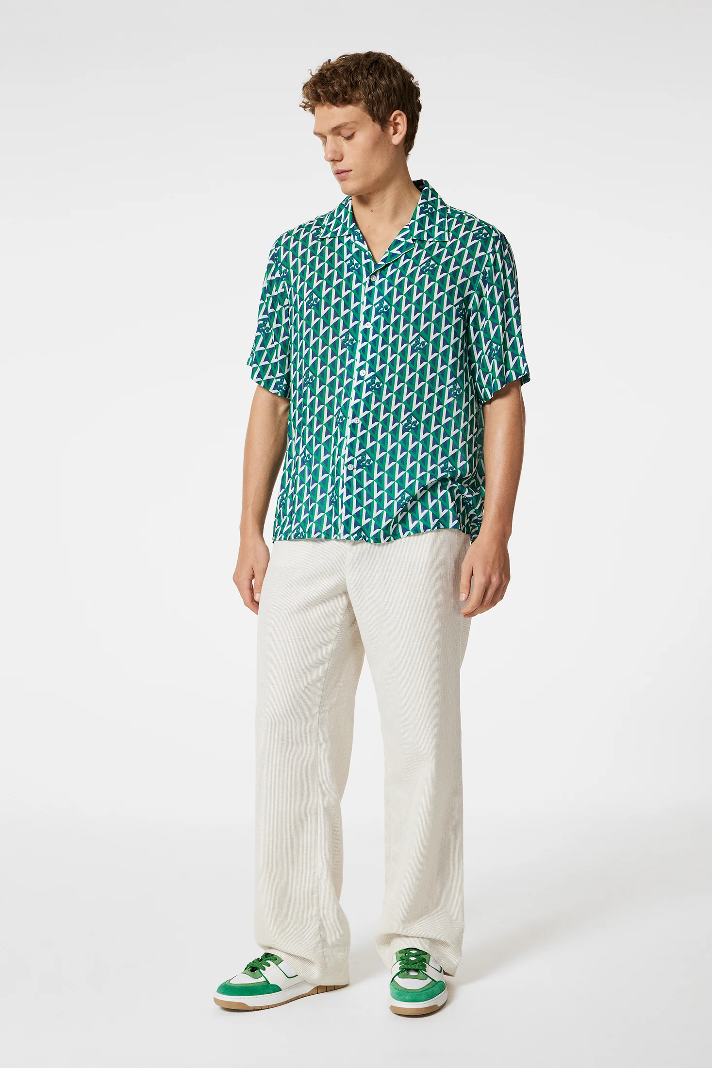 Donso Airy Island Geo Shirt / Island Geo Jellybean - Image 4