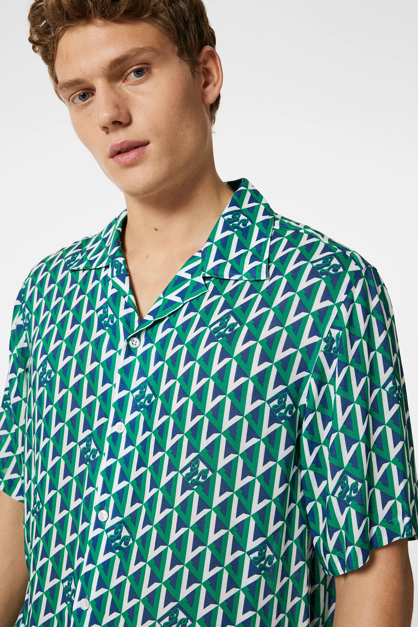 Donso Airy Island Geo Shirt / Island Geo Jellybean - Image 5