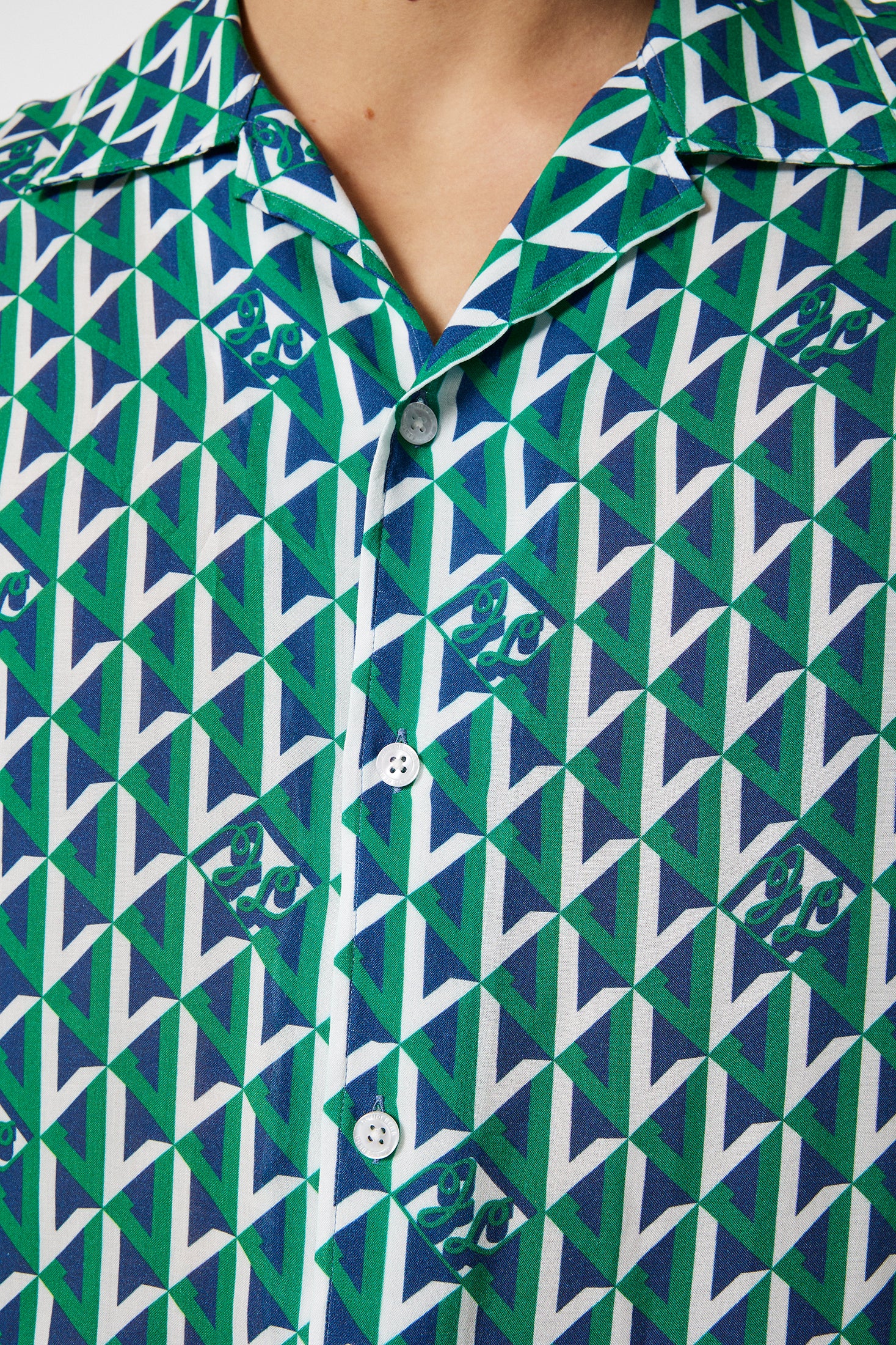 Donso Airy Island Geo Shirt / Island Geo Jellybean - Image 6