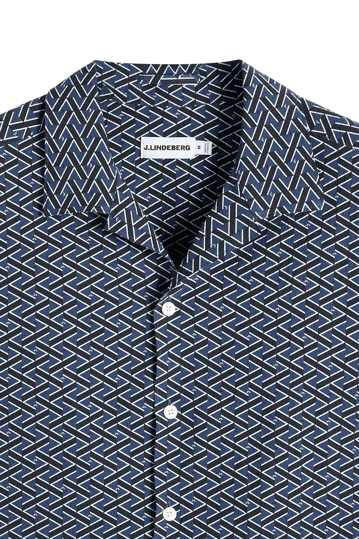 Donso Geo Resort Shirt / Ladder Estate Navy S - Image 6