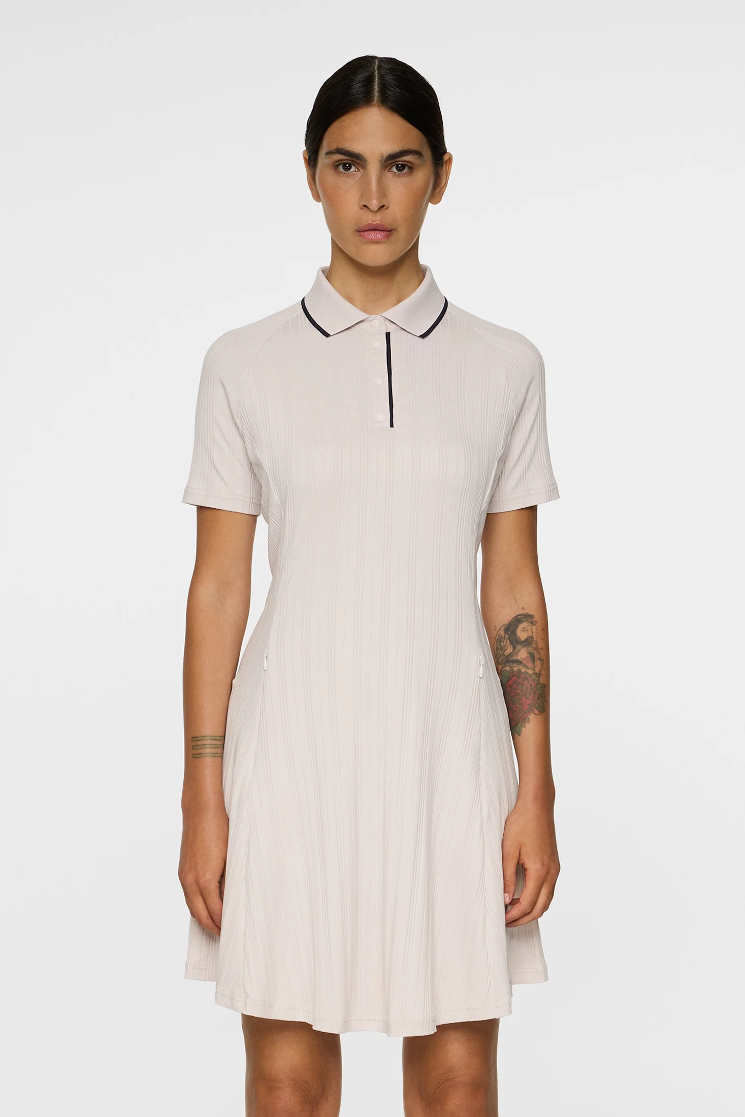 Dorinda Dress / Grey Lilac - Image 2