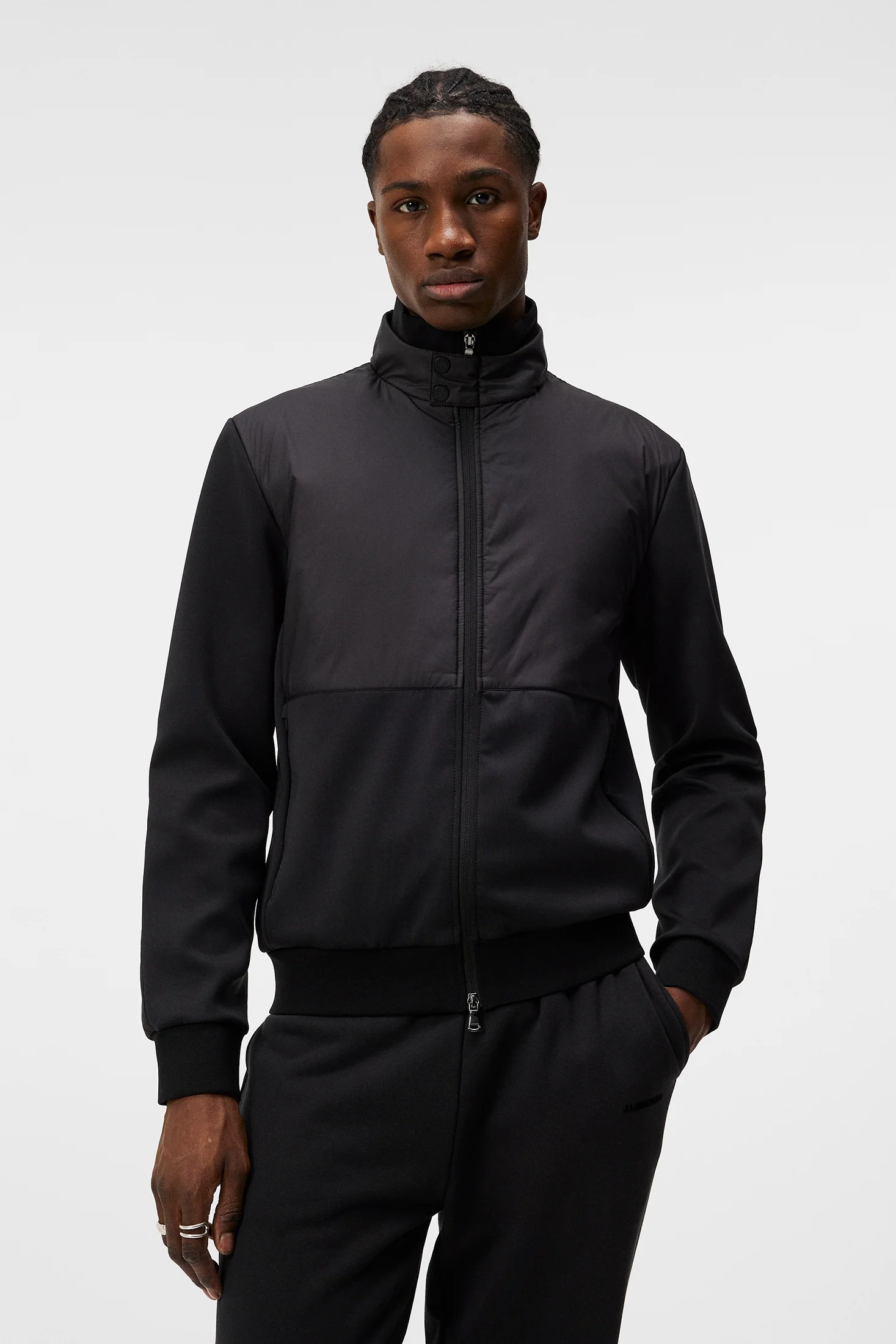 Dovid Hybrid Jacket / Black - Image 3