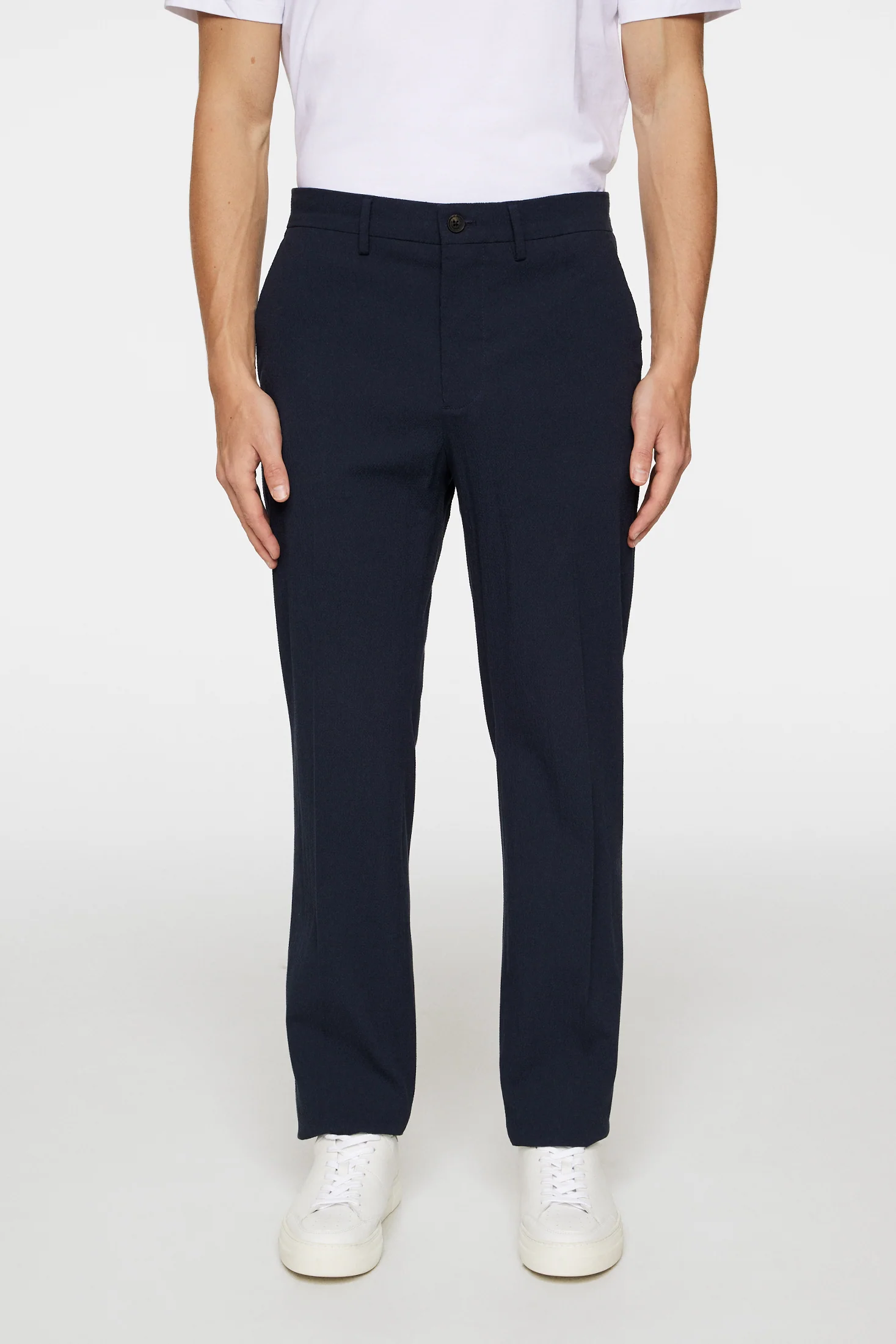 Dropper Seersucker Pants / JL Navy - Image 2