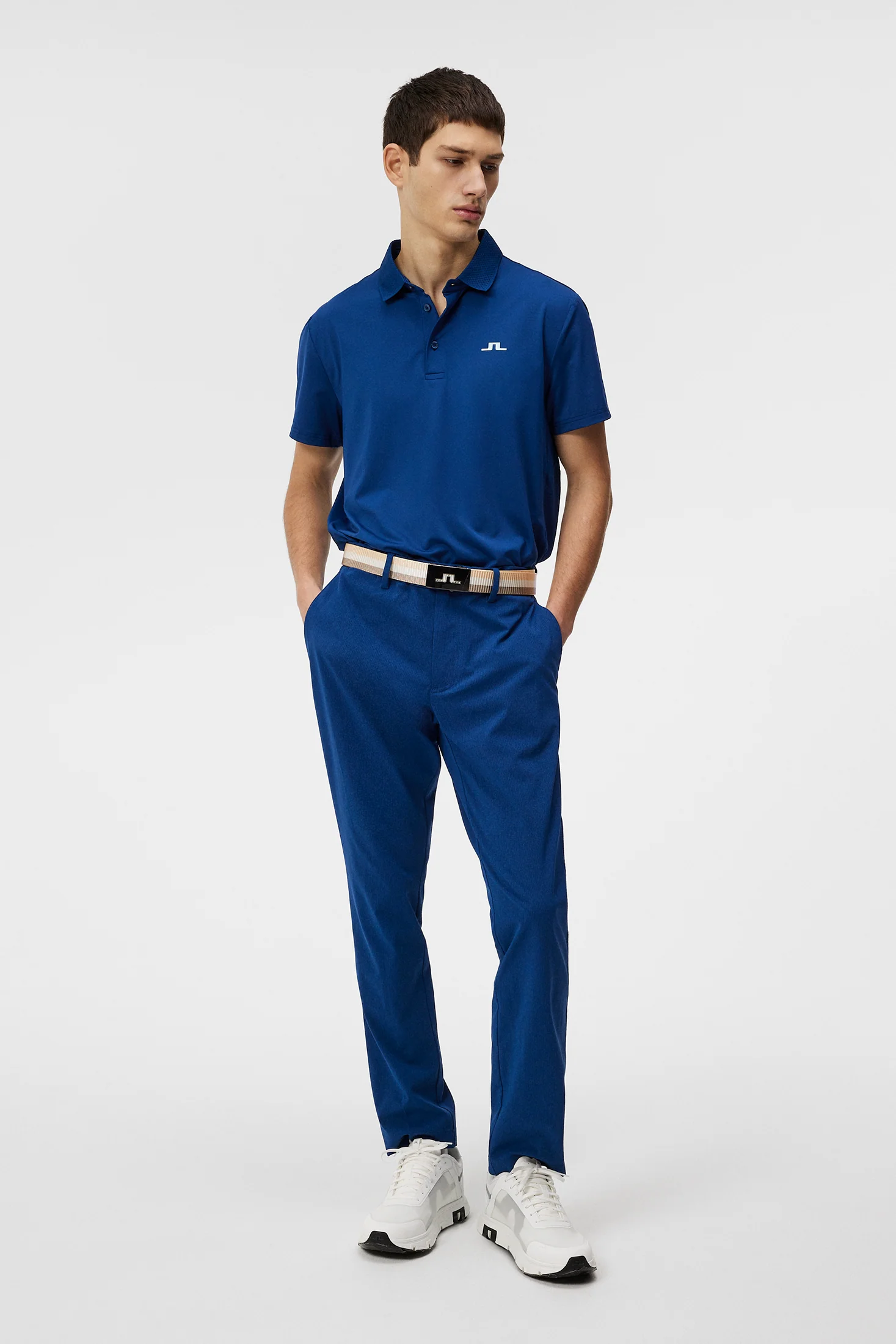 Duff Regular Polo / Estate Blue - Image 4