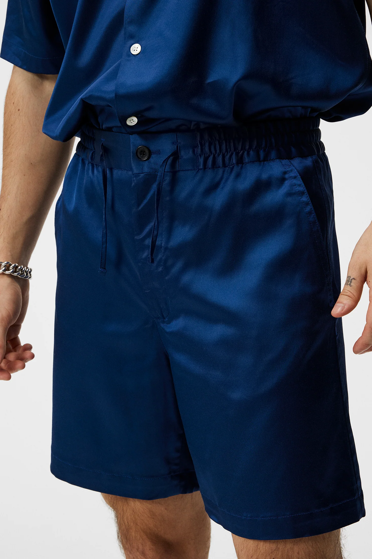 Earl Silky Shorts / Estate Blue - Image 5