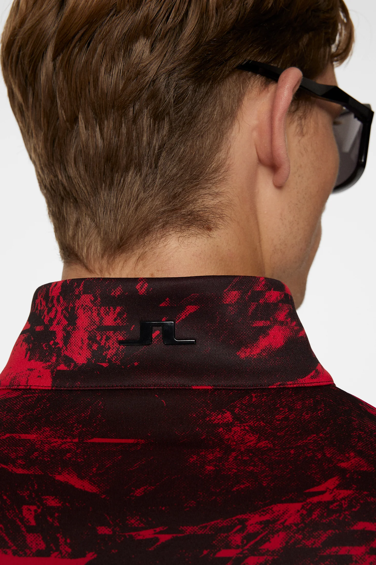 Eddie Print Mid Layer / Mountain Glitch Red - Image 5