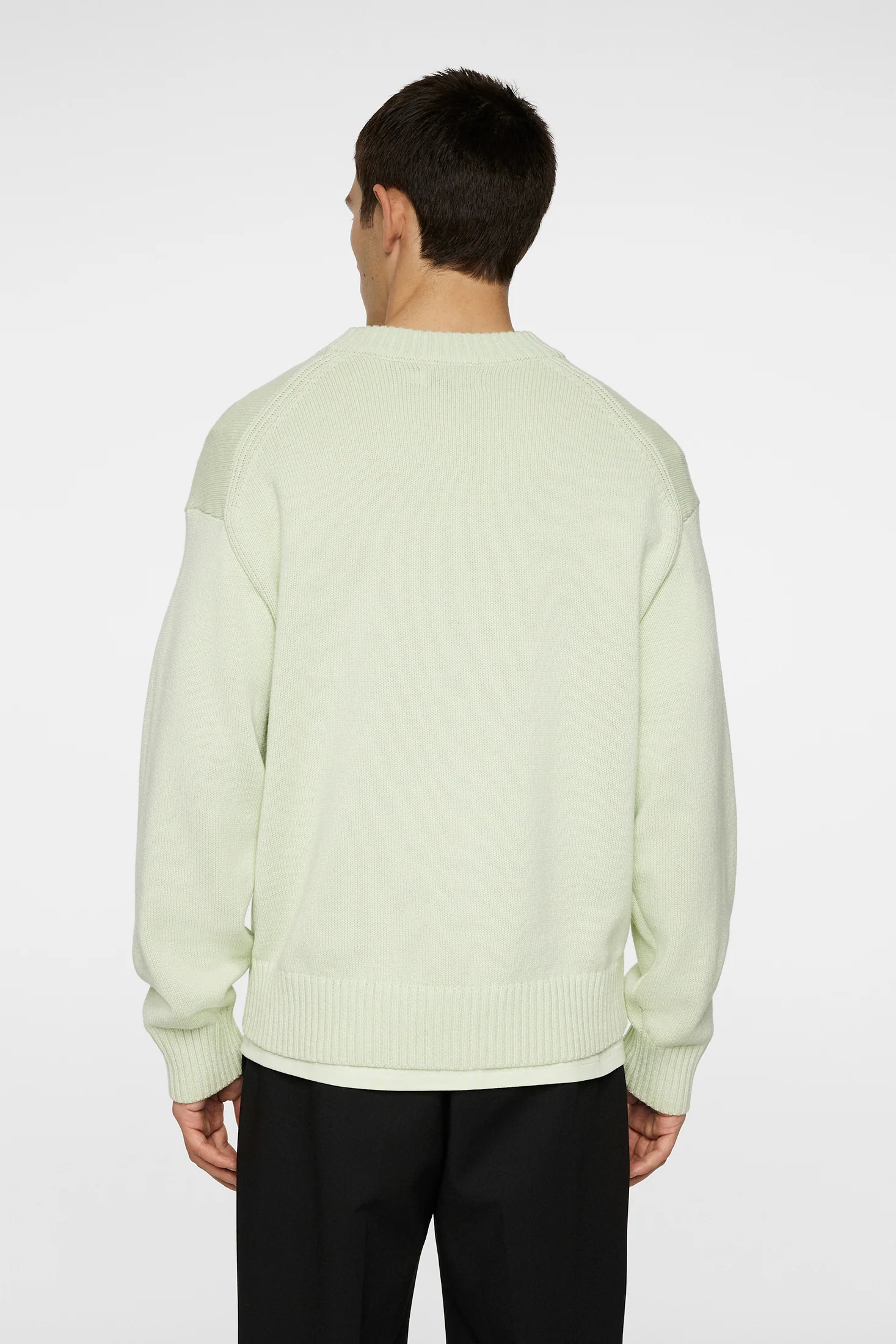 Eddy Cotton Wool Crew Neck / Ambrosia - Image 3