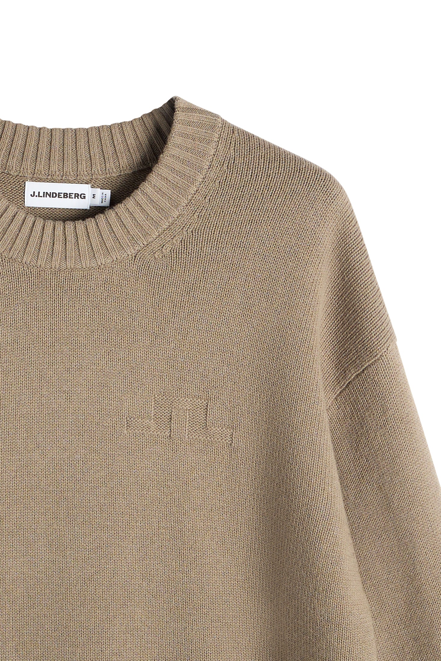 Eddy Cotton Wool Crew Neck / Brindle - Image 6