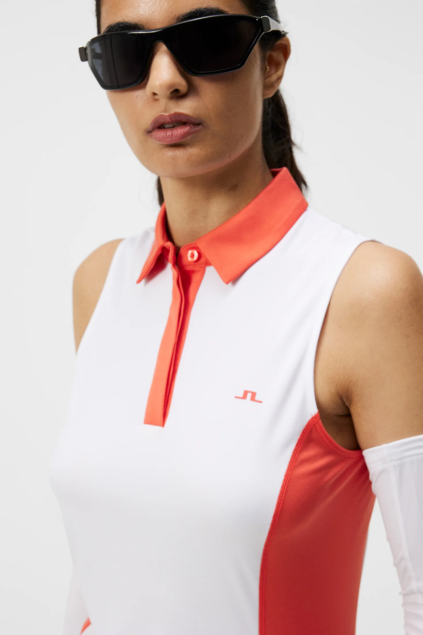 Edna Sleeveless Top / White - Image 5