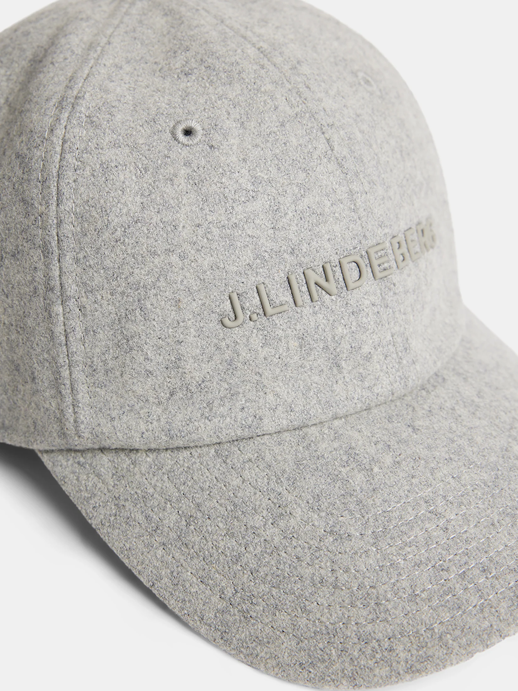 Elijah Wool  Cap / Light Grey Melange - Image 4