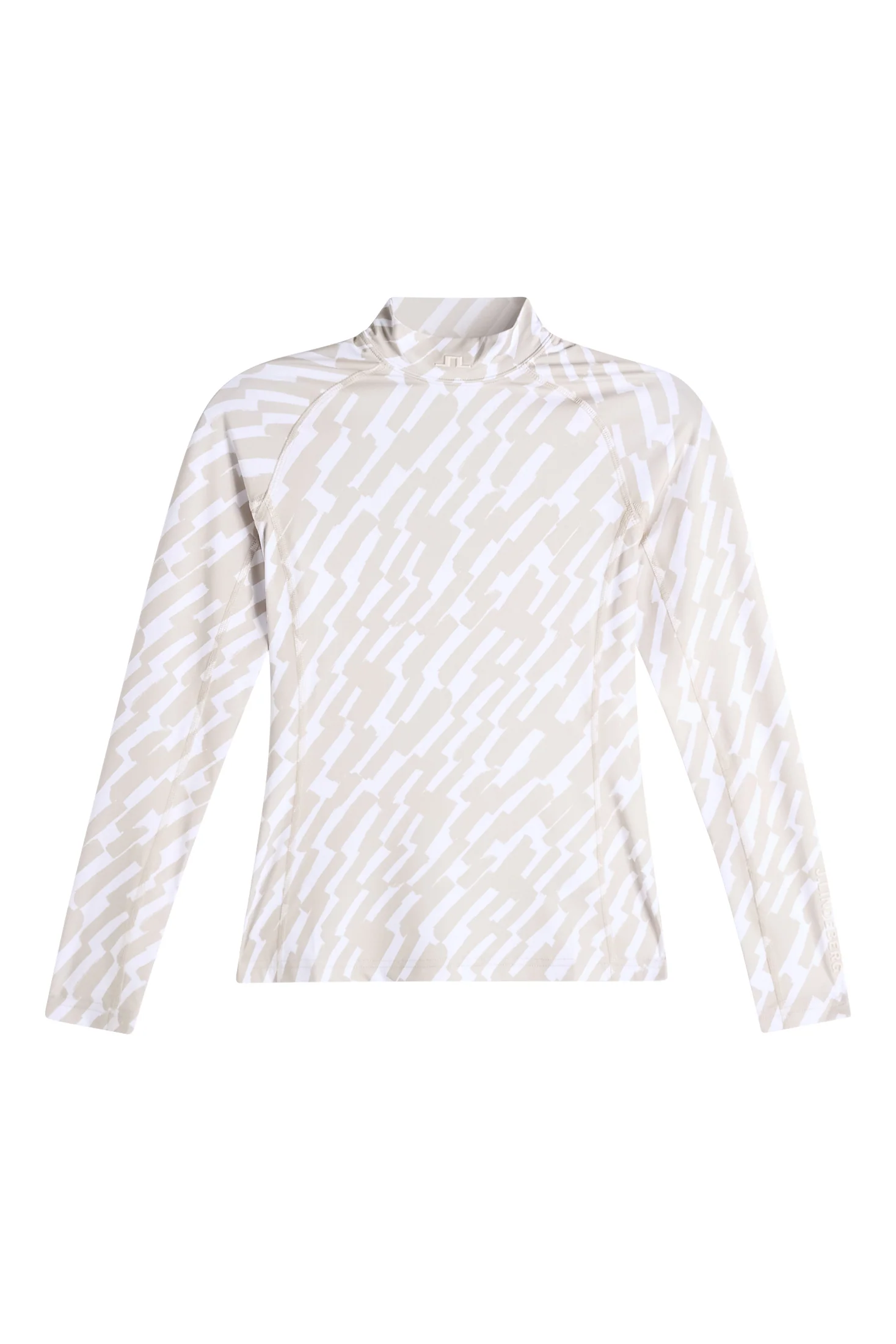 Ella Print Compression Top / Oak Island Fossil M