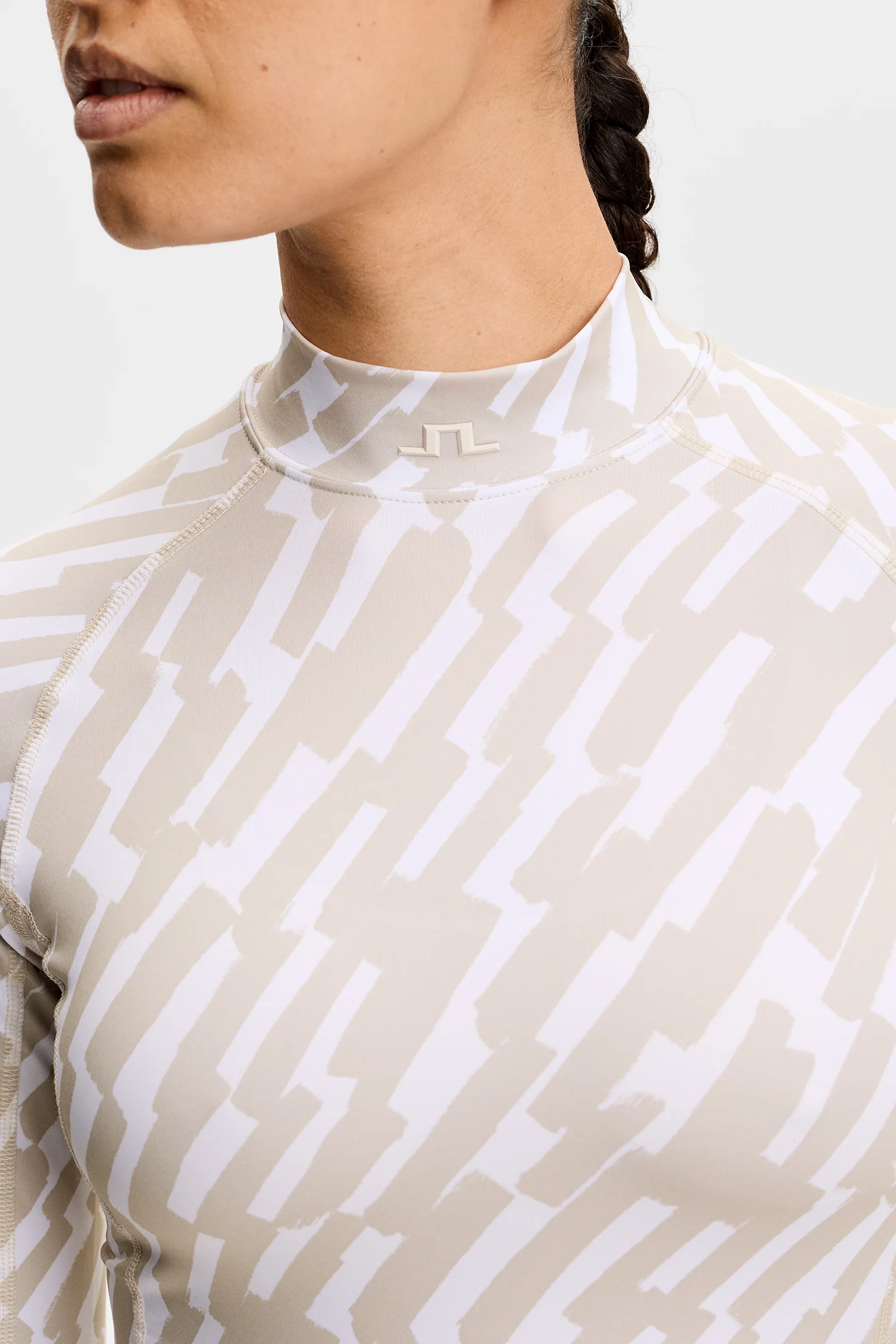 Ella Print Compression Top / Oak Island Fossil M - Image 5