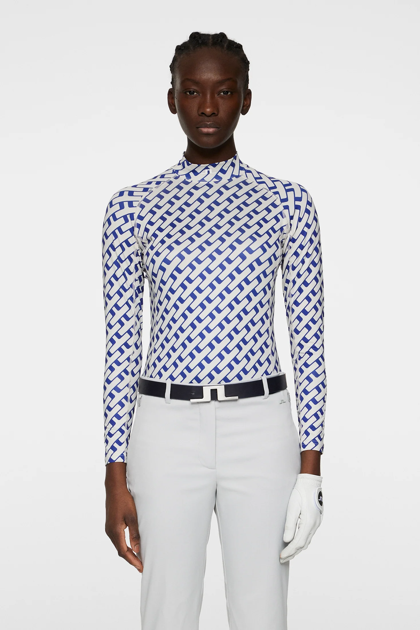 Ella Print Compression Top / Tour Geo Moonbeam M - Image 2