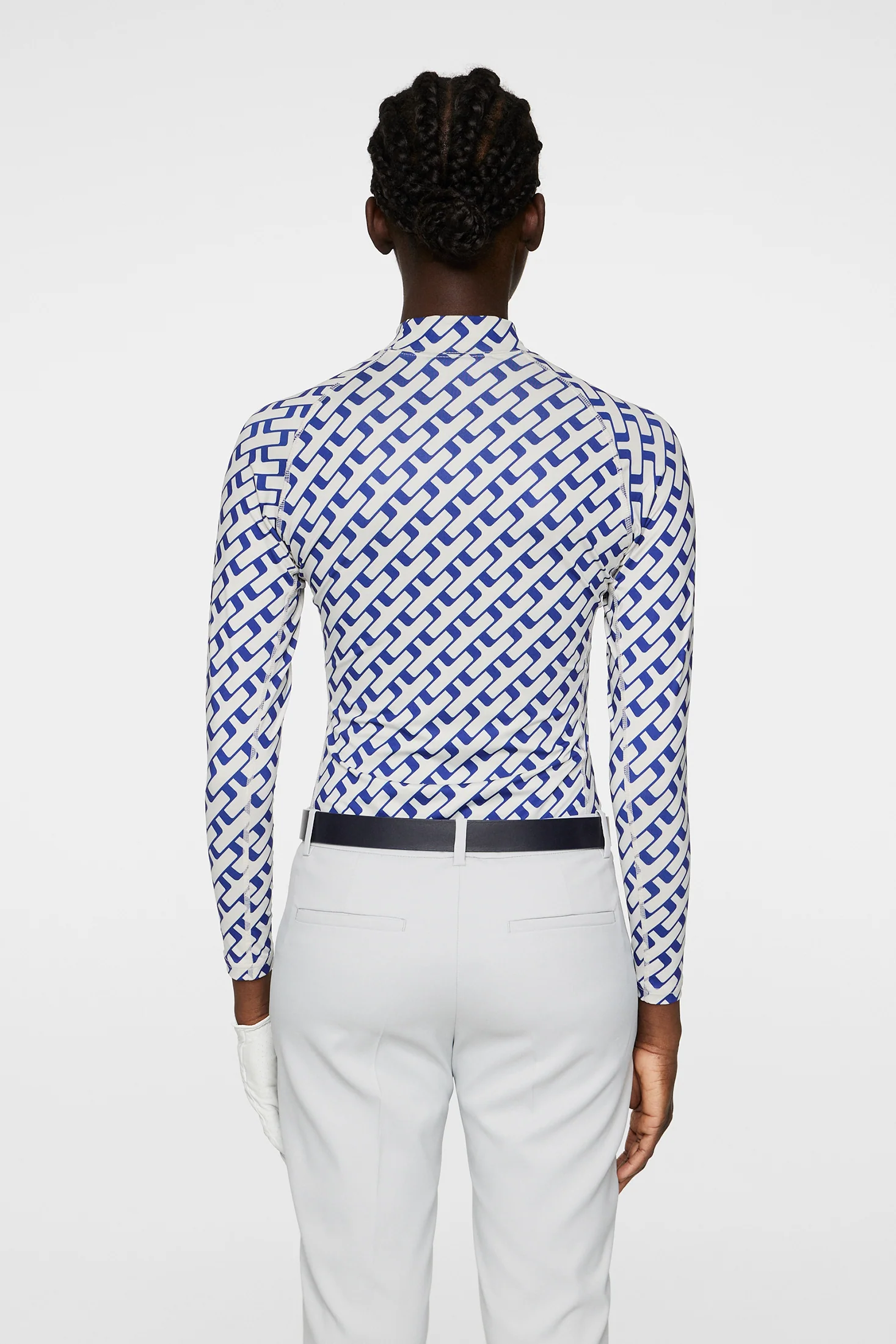 Ella Print Compression Top / Tour Geo Moonbeam M - Image 3