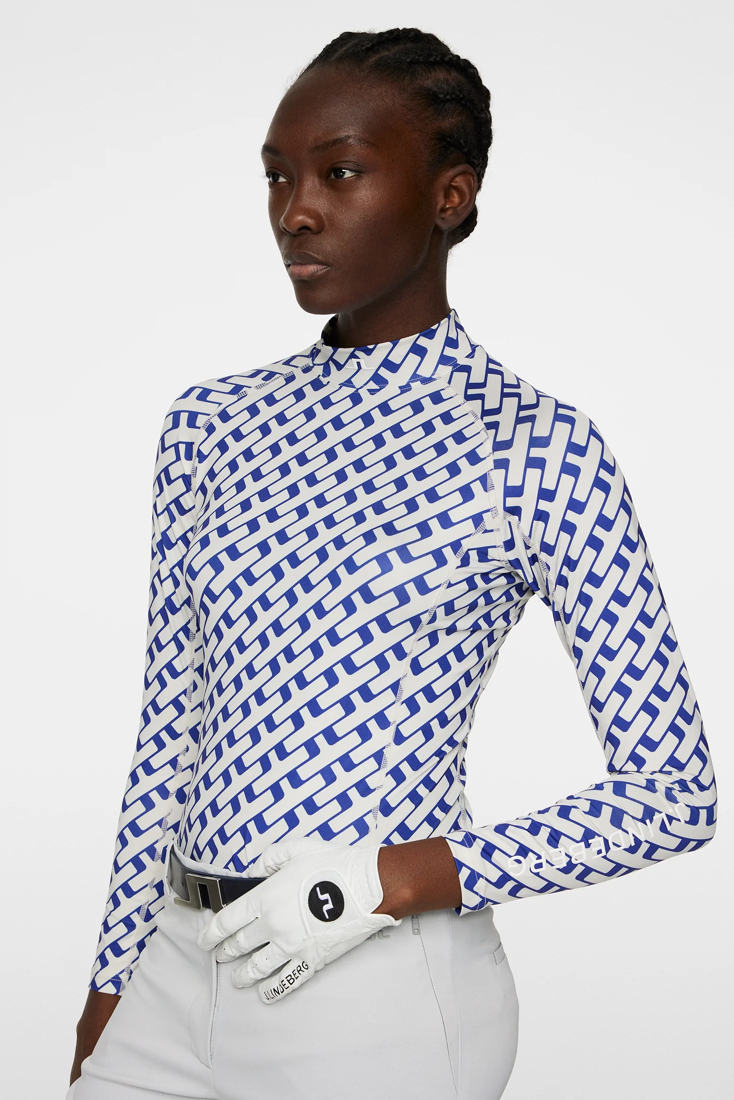 Ella Print Compression Top / Tour Geo Moonbeam M - Image 5