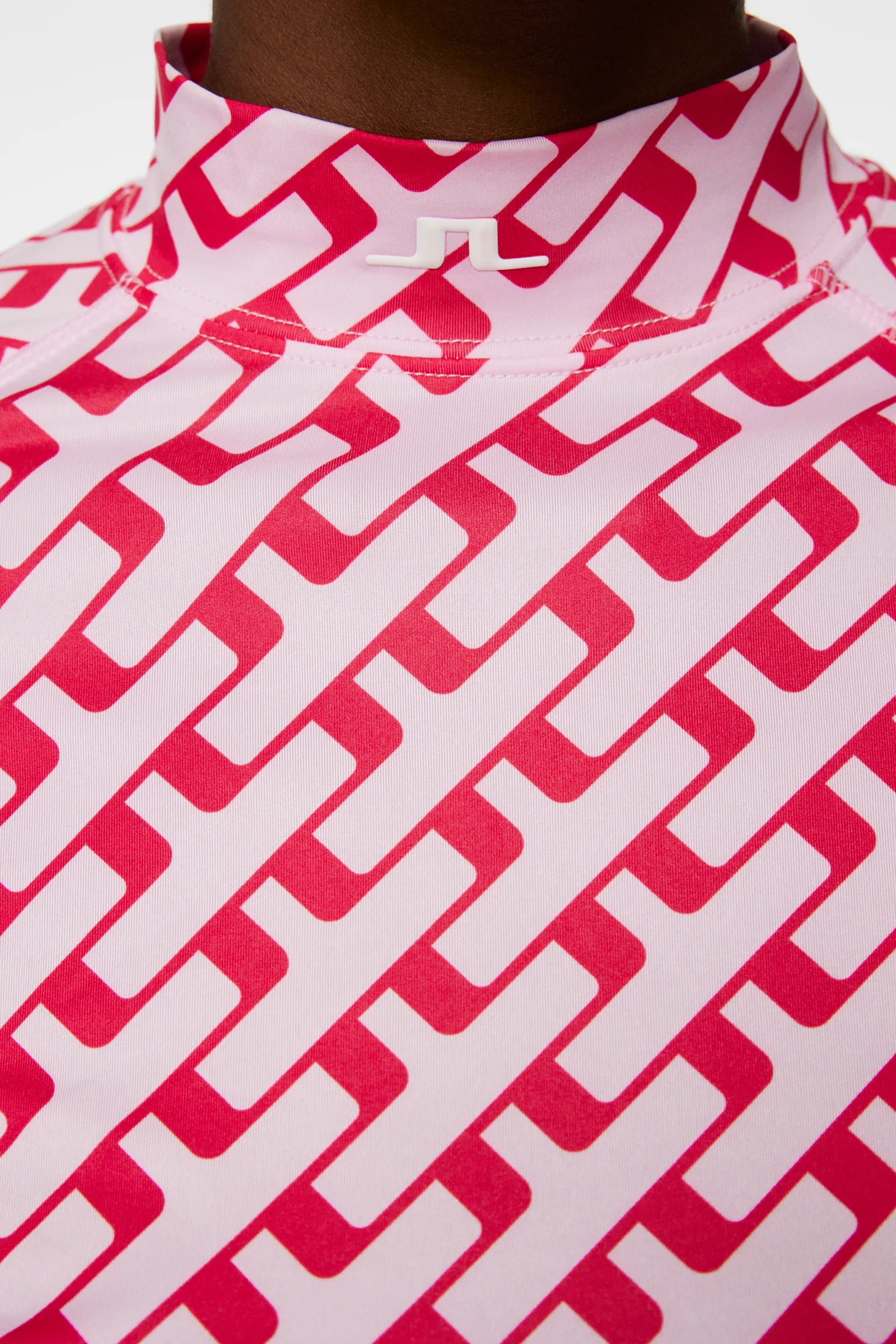 Ella Print Compression Top / Tour Geo Pink M - Image 6