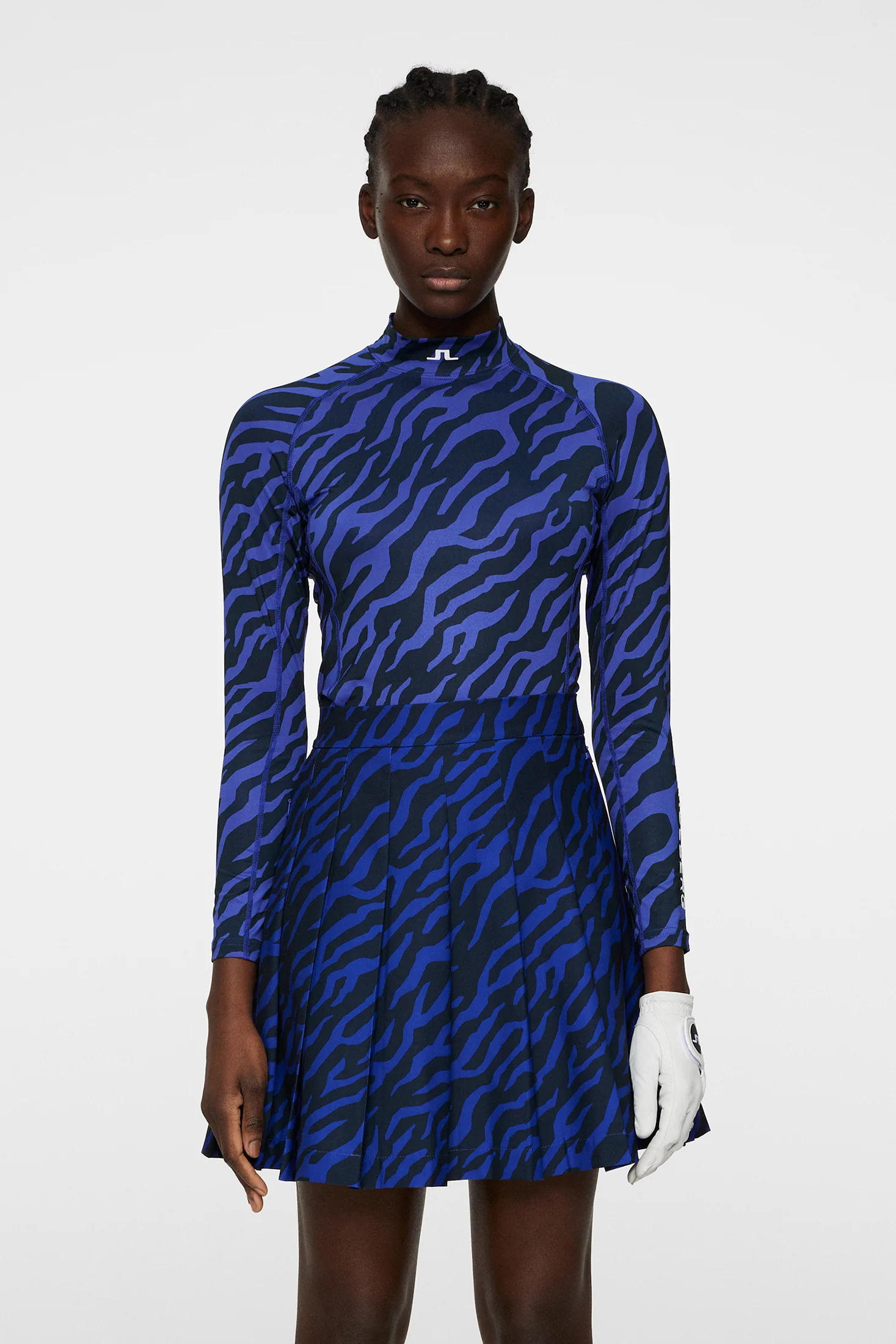Ella Print Compression Top / Tour Tiger Clematis M - Image 2