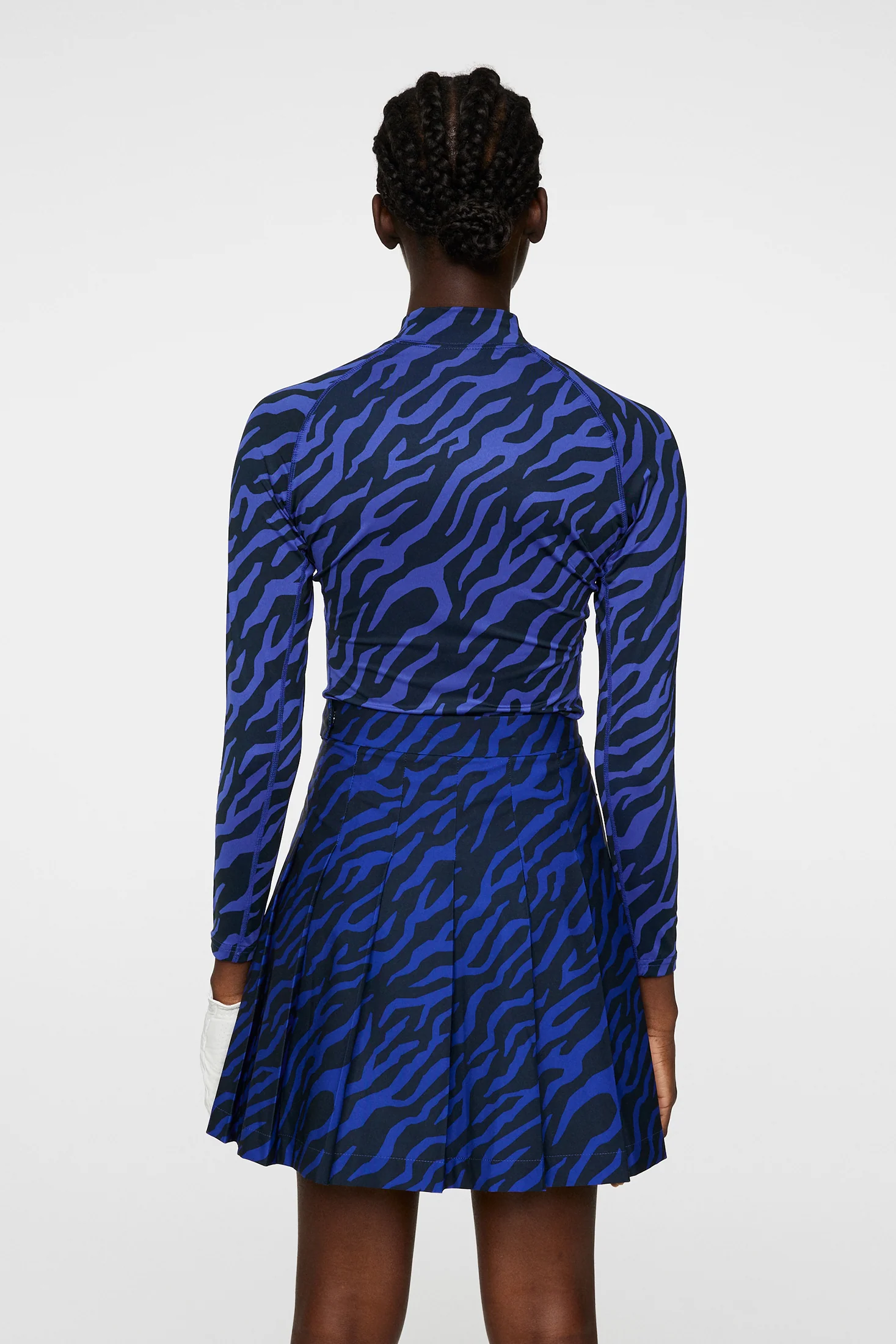 Ella Print Compression Top / Tour Tiger Clematis M - Image 3