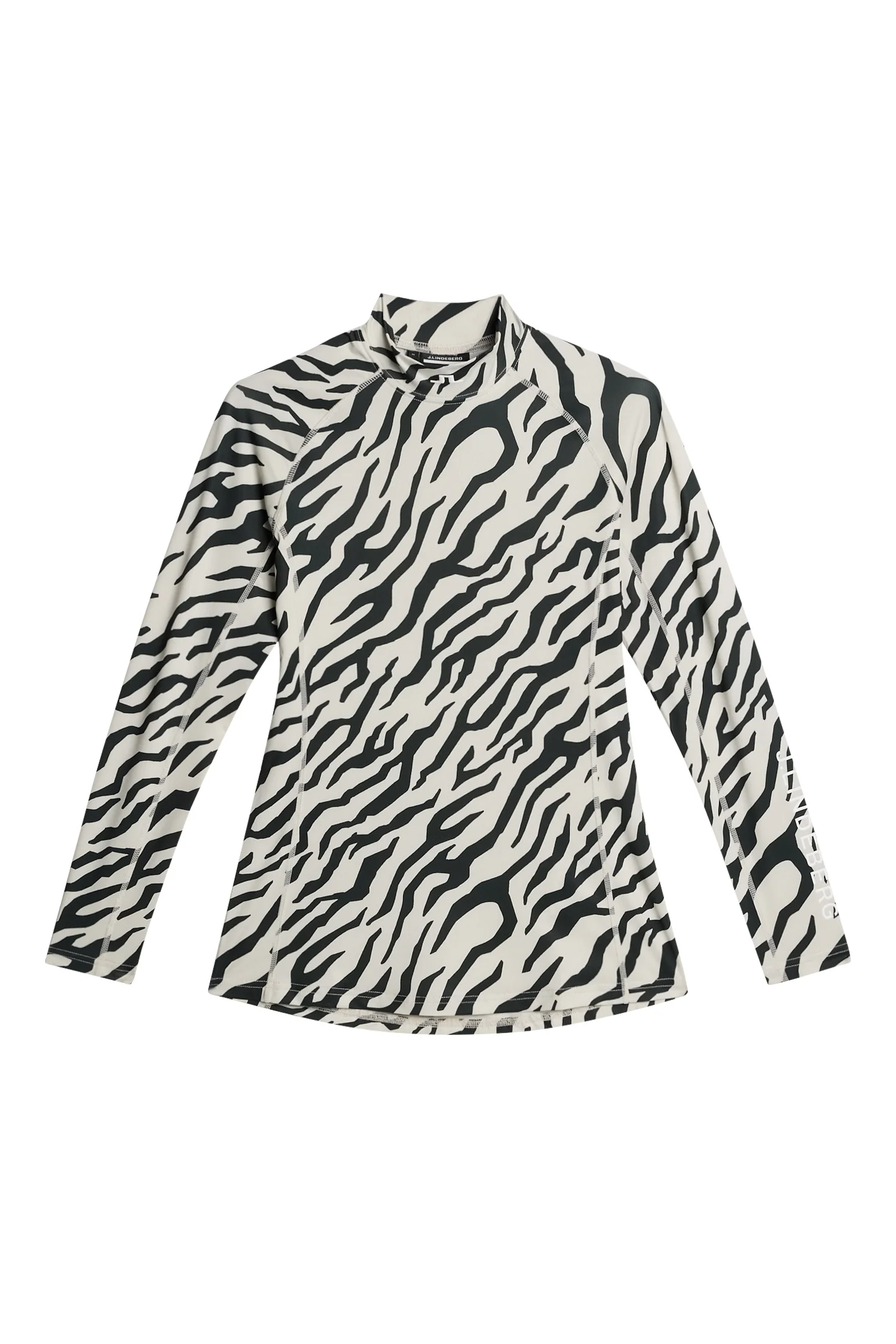 Ella Print Compression Top / Tour Tiger Moonbeam M