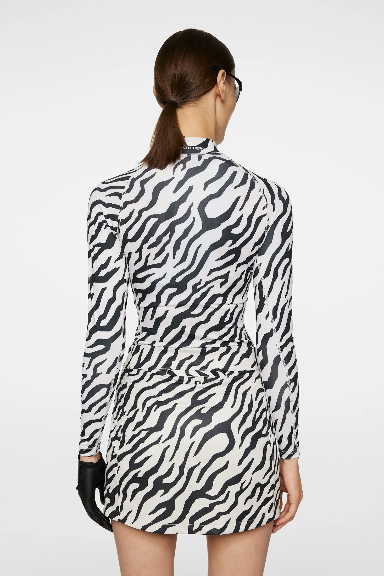 Ella Print Compression Top / Tour Tiger Moonbeam M - Image 3