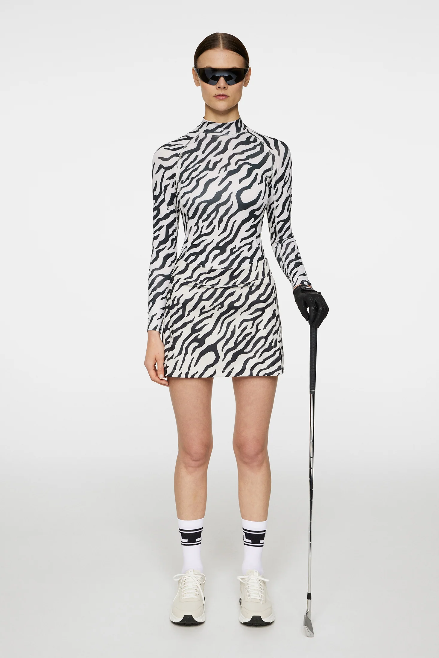 Ella Print Compression Top / Tour Tiger Moonbeam M - Image 4