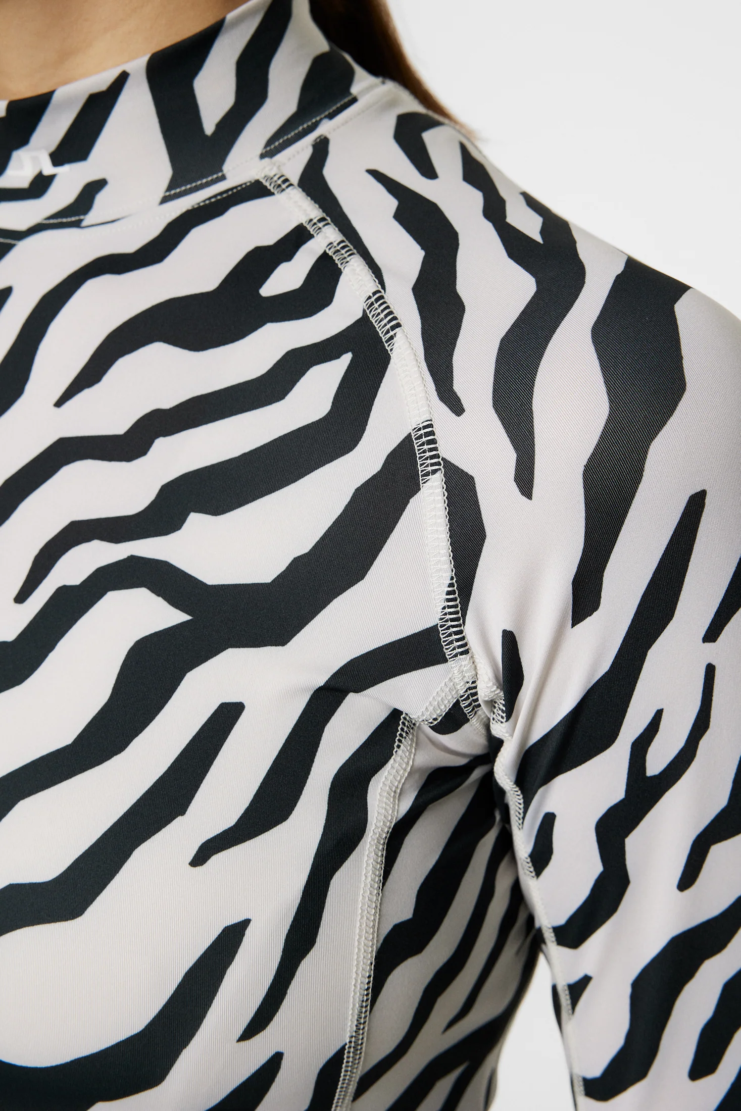 Ella Print Compression Top / Tour Tiger Moonbeam M - Image 6
