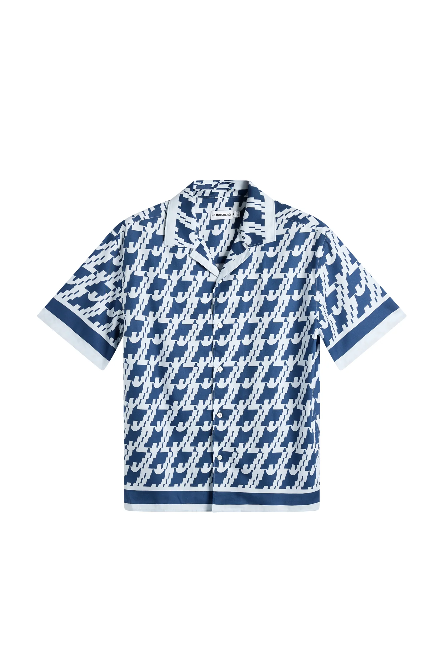 Ellis Border Resort Shirt / Estate Blue