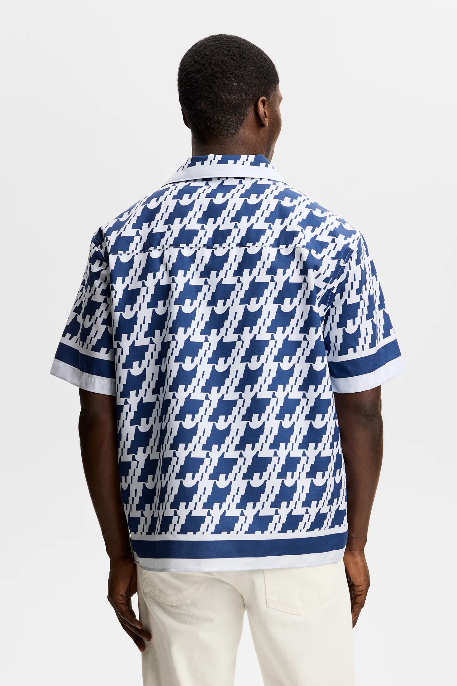 Ellis Border Resort Shirt / Estate Blue - Image 3
