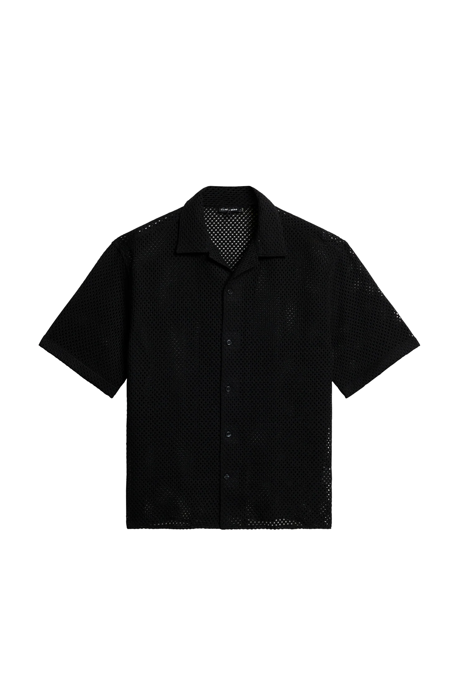 Ellis Crochet Shirt / Black
