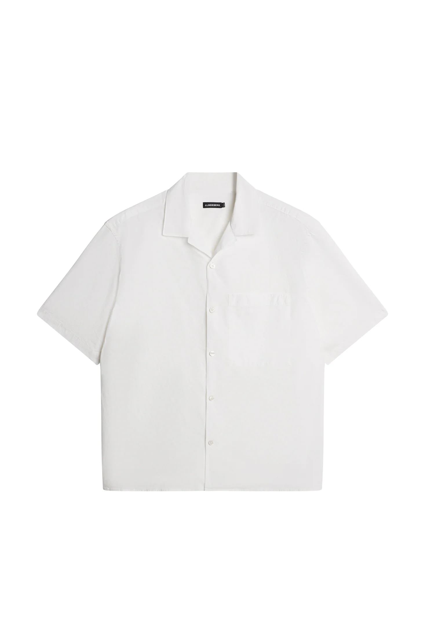 Ellis White Cotton Shirt / White