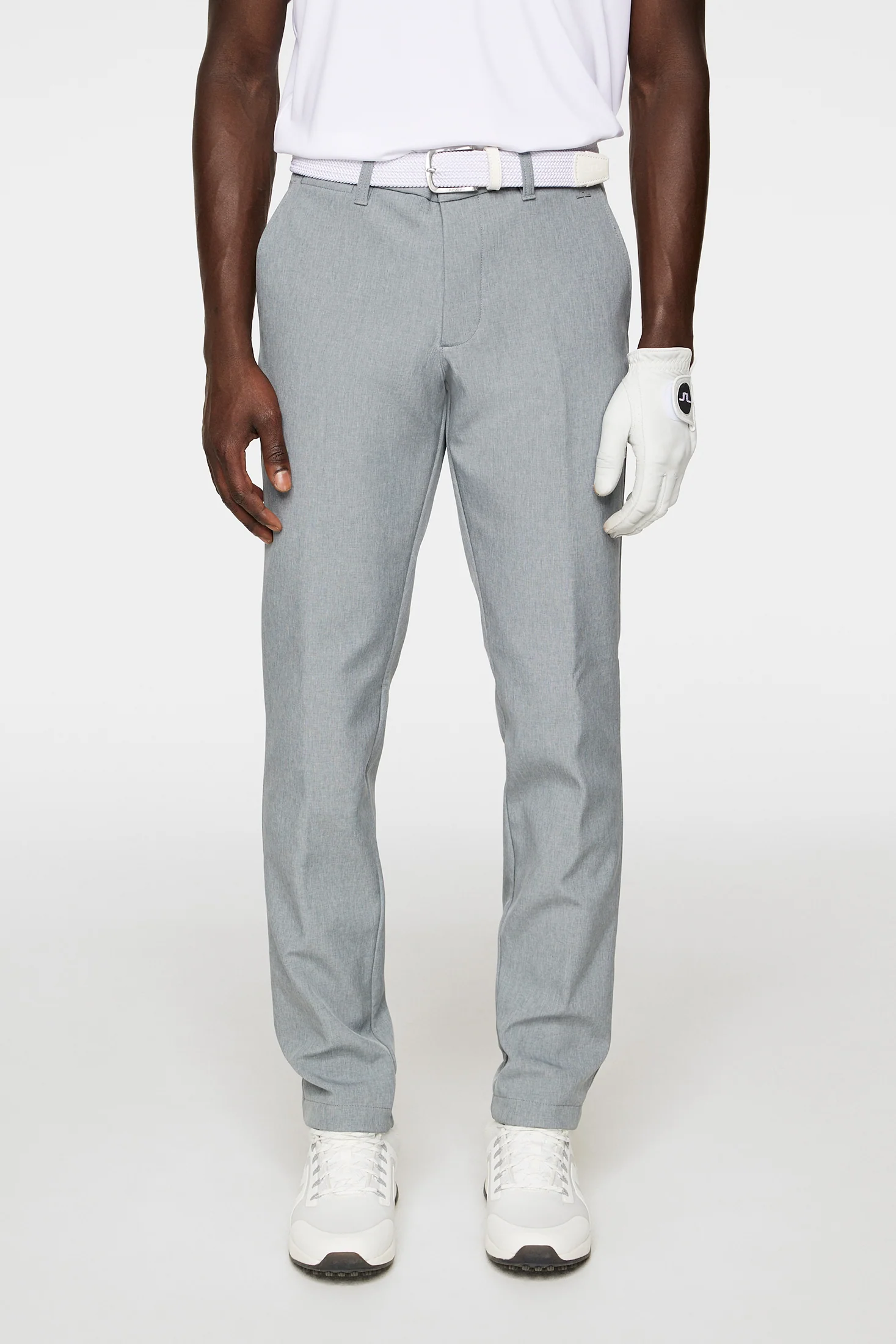 Ellott Bonded Fleece Pant / Medium Grey Melange - Image 2