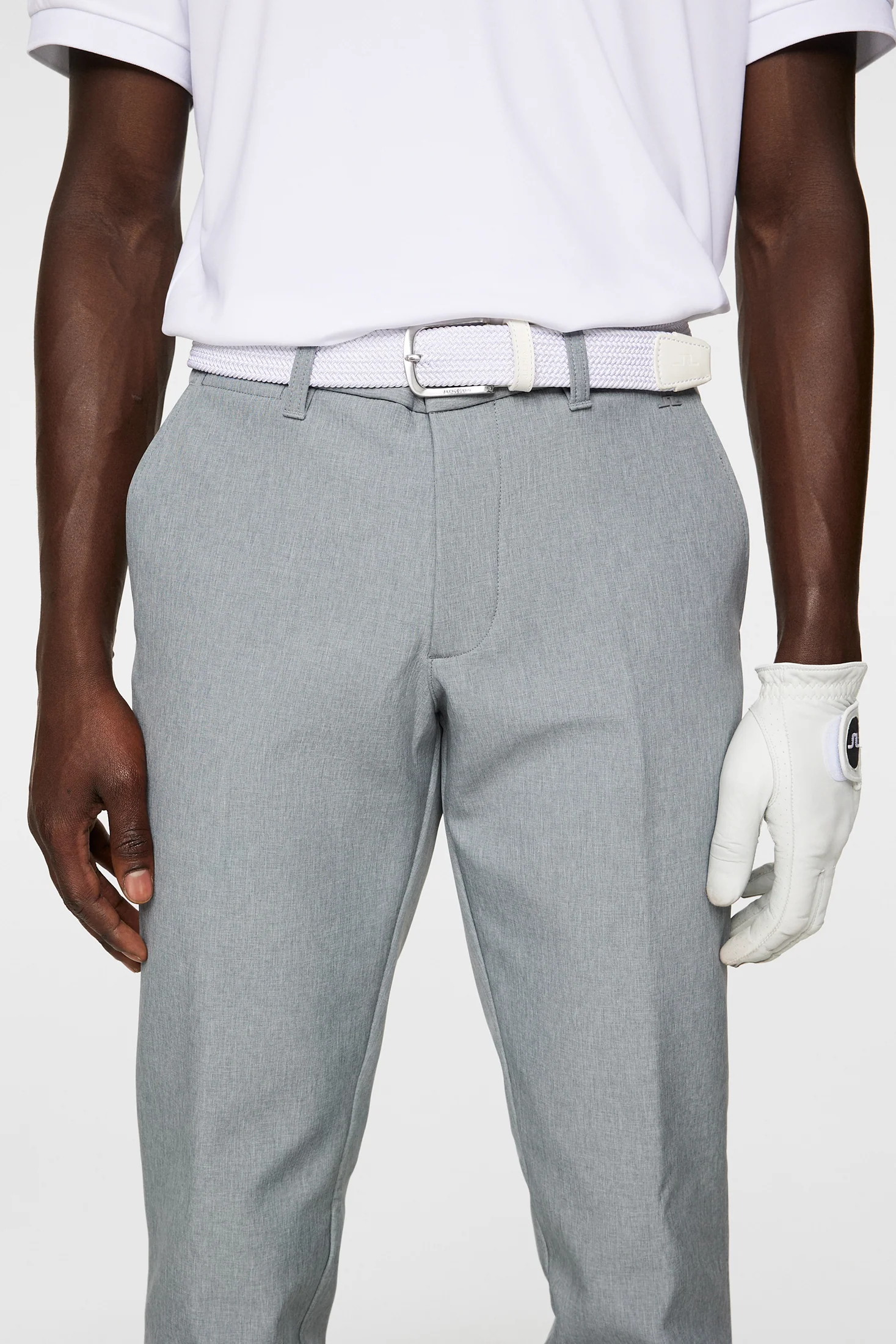 Ellott Bonded Fleece Pant / Medium Grey Melange - Image 5