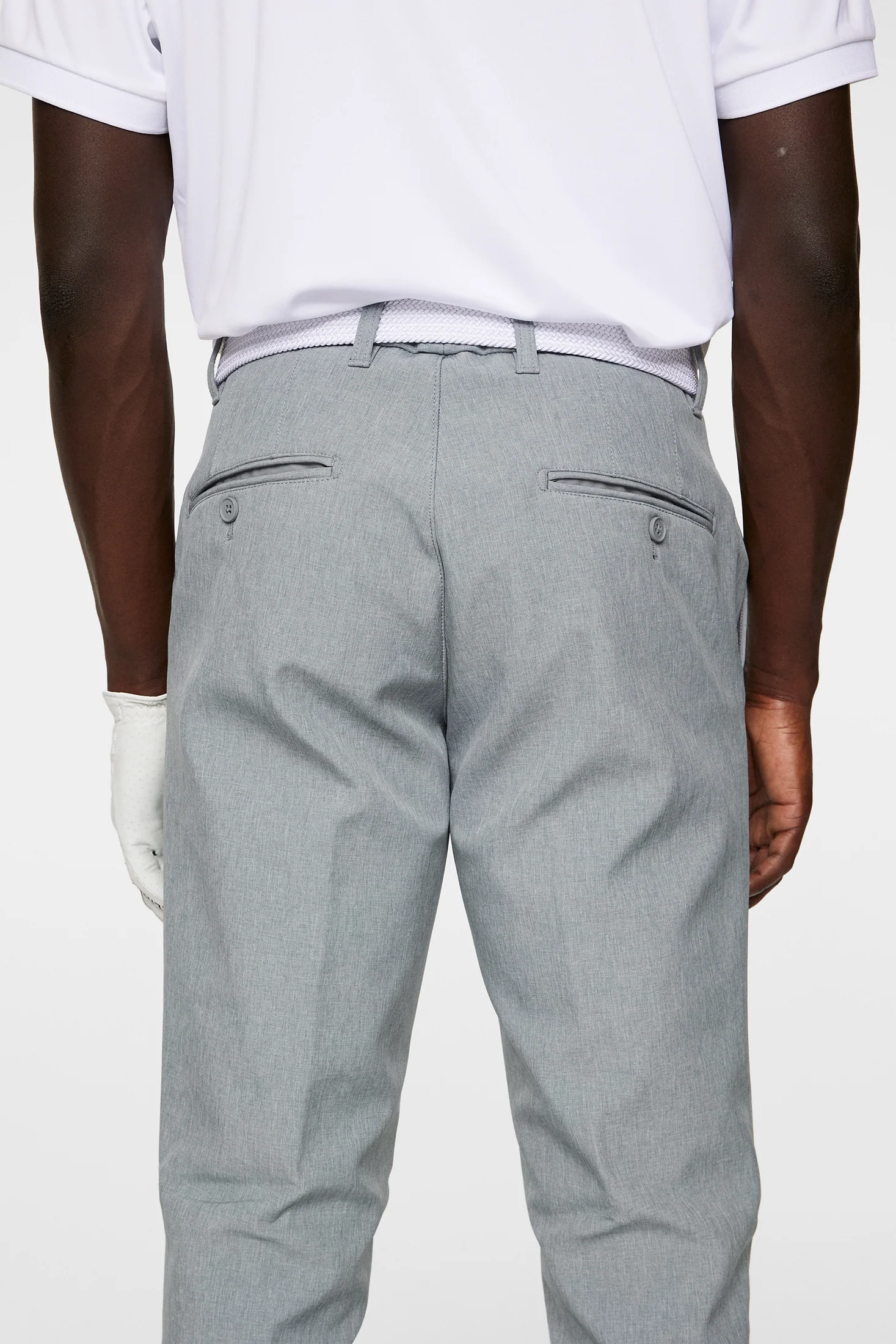 Ellott Bonded Fleece Pant / Medium Grey Melange - Image 6