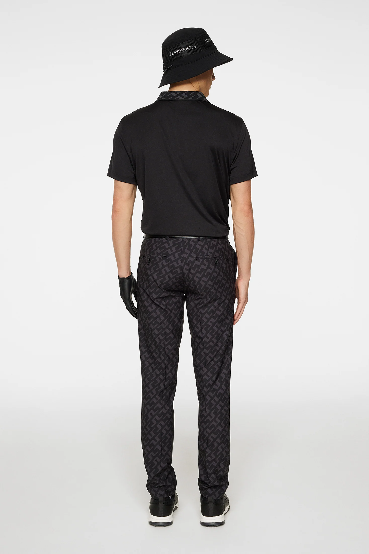 Ellott Print Pant / Bias Bridge Black - Image 3