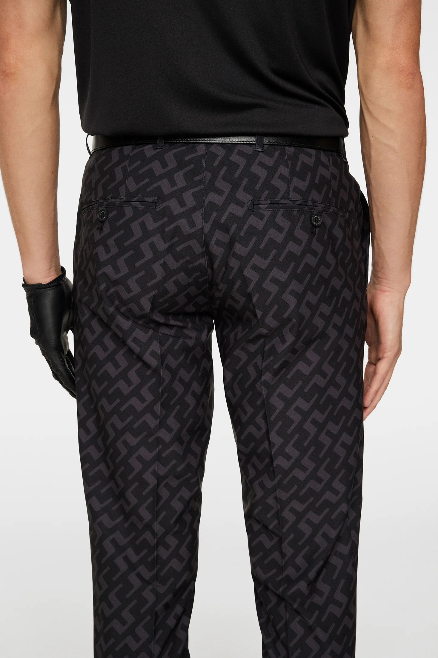 Ellott Print Pant / Bias Bridge Black - Image 6