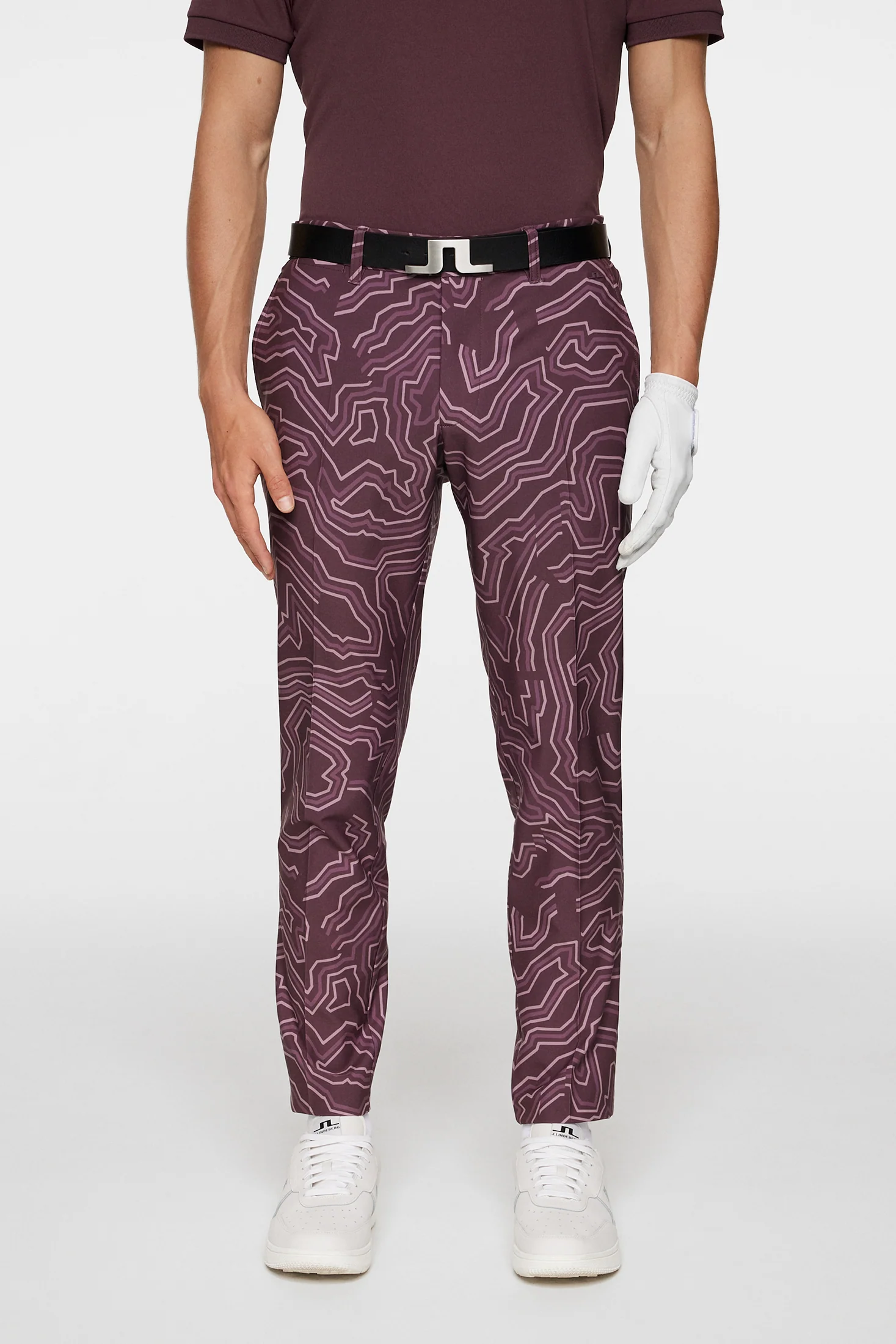 Ellott Print Pant / Topo Huckleberry L - Image 2