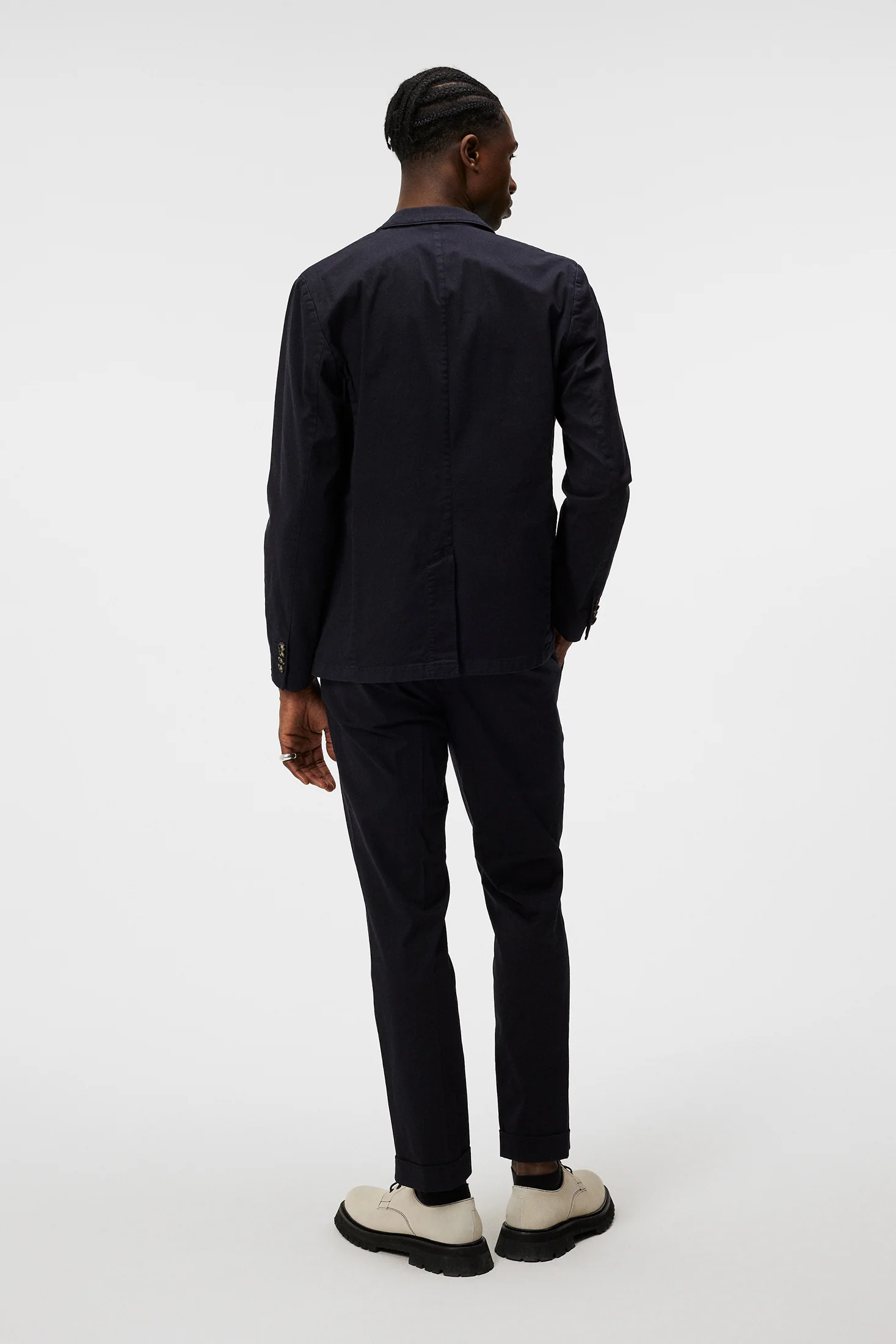 Elton GMT Dyed Blazer / JL Navy - Image 3