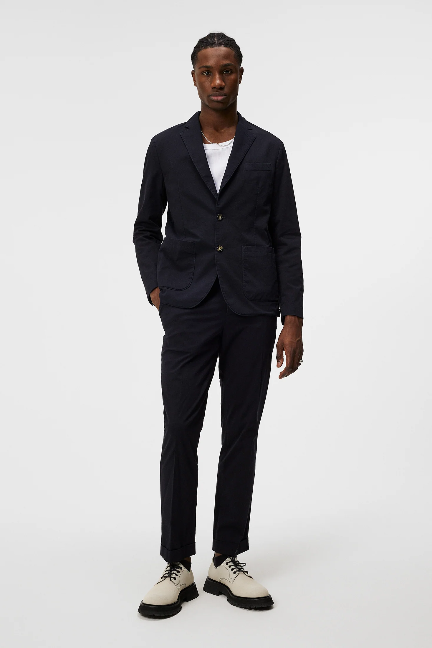Elton GMT Dyed Blazer / JL Navy - Image 4
