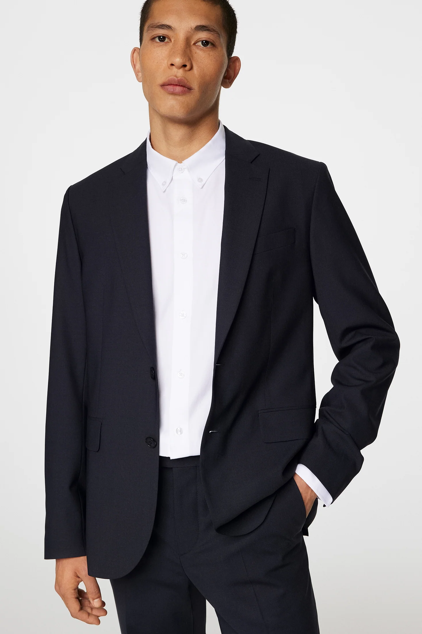 Elton U Bi Stretch Blazer / JL Navy - Image 5