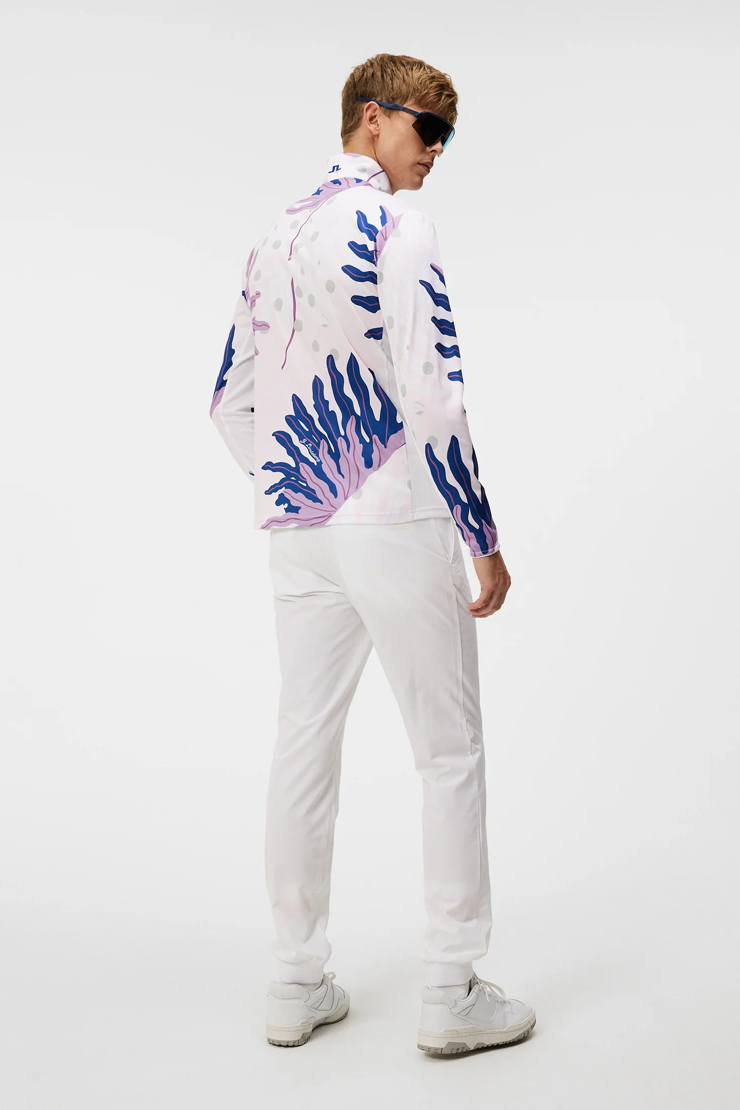 Emanuel Print Mid Layer / Paradise Monstera Pink - Image 3