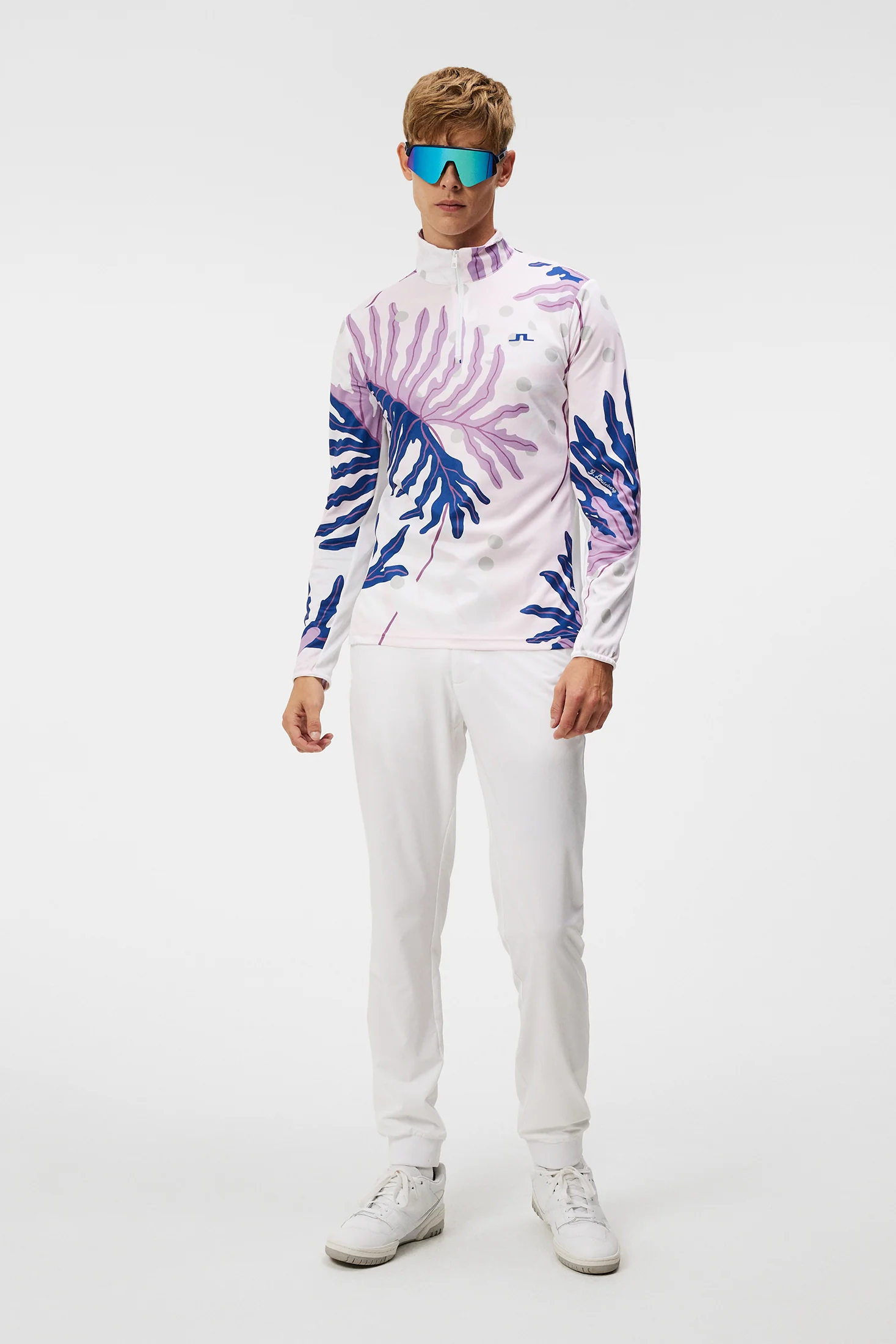 Emanuel Print Mid Layer / Paradise Monstera Pink - Image 4