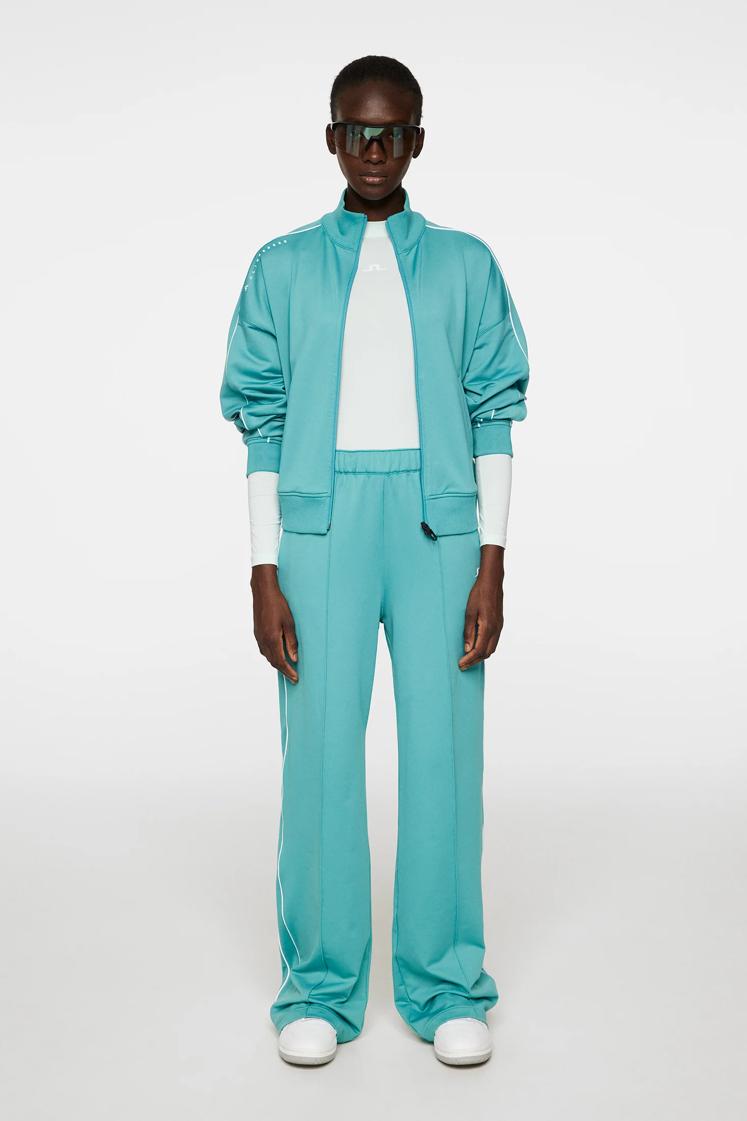 Emiliana Track Jacket / Teal - Image 5