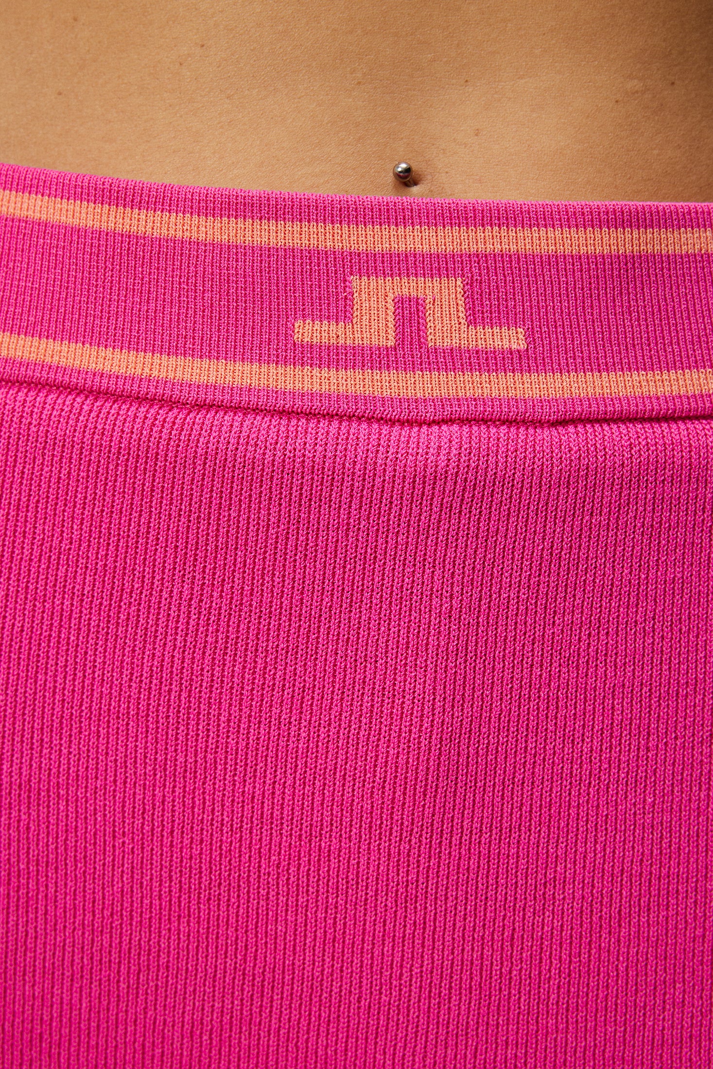 Emma Knitted Skirt / Fuchsia Purple - Image 6