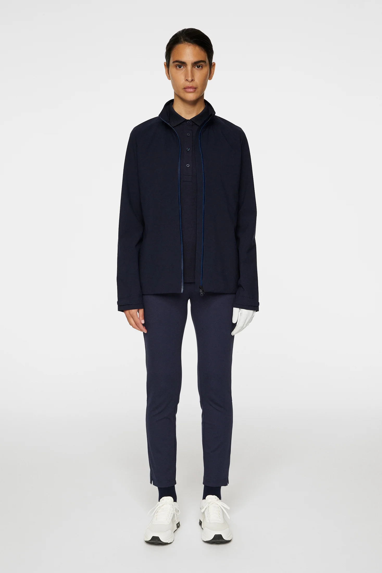 Evertine Padded Rain Jacket / JL Navy - Image 4