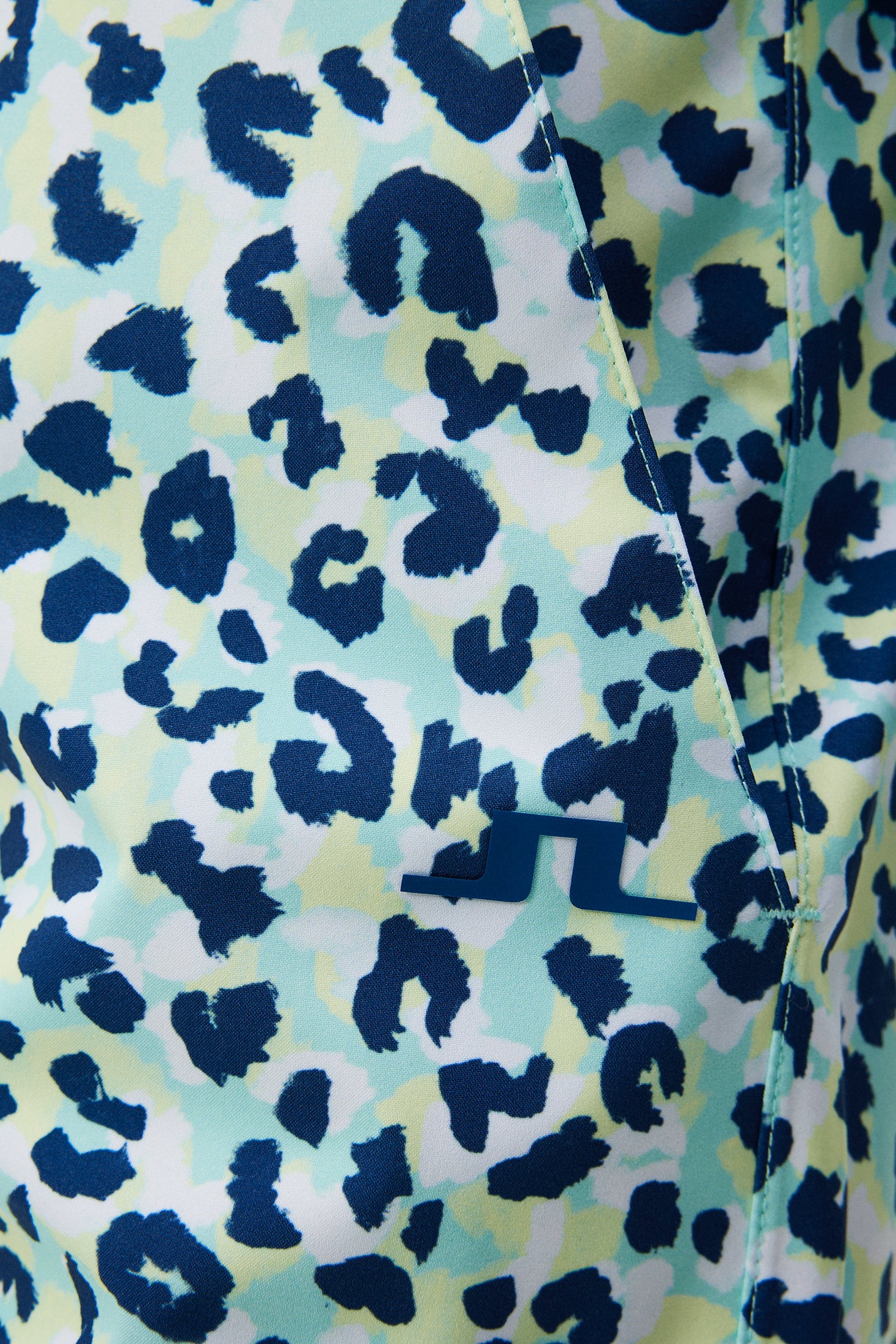 Evertine Rain Pant Print / Leopard Aruba Blue - Image 6